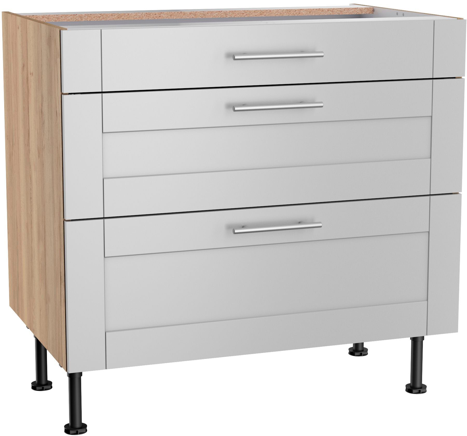 KOCHSTATION Kochfeldumbauschrank "KS-Ahus", Breite 90 cm günstig online kaufen