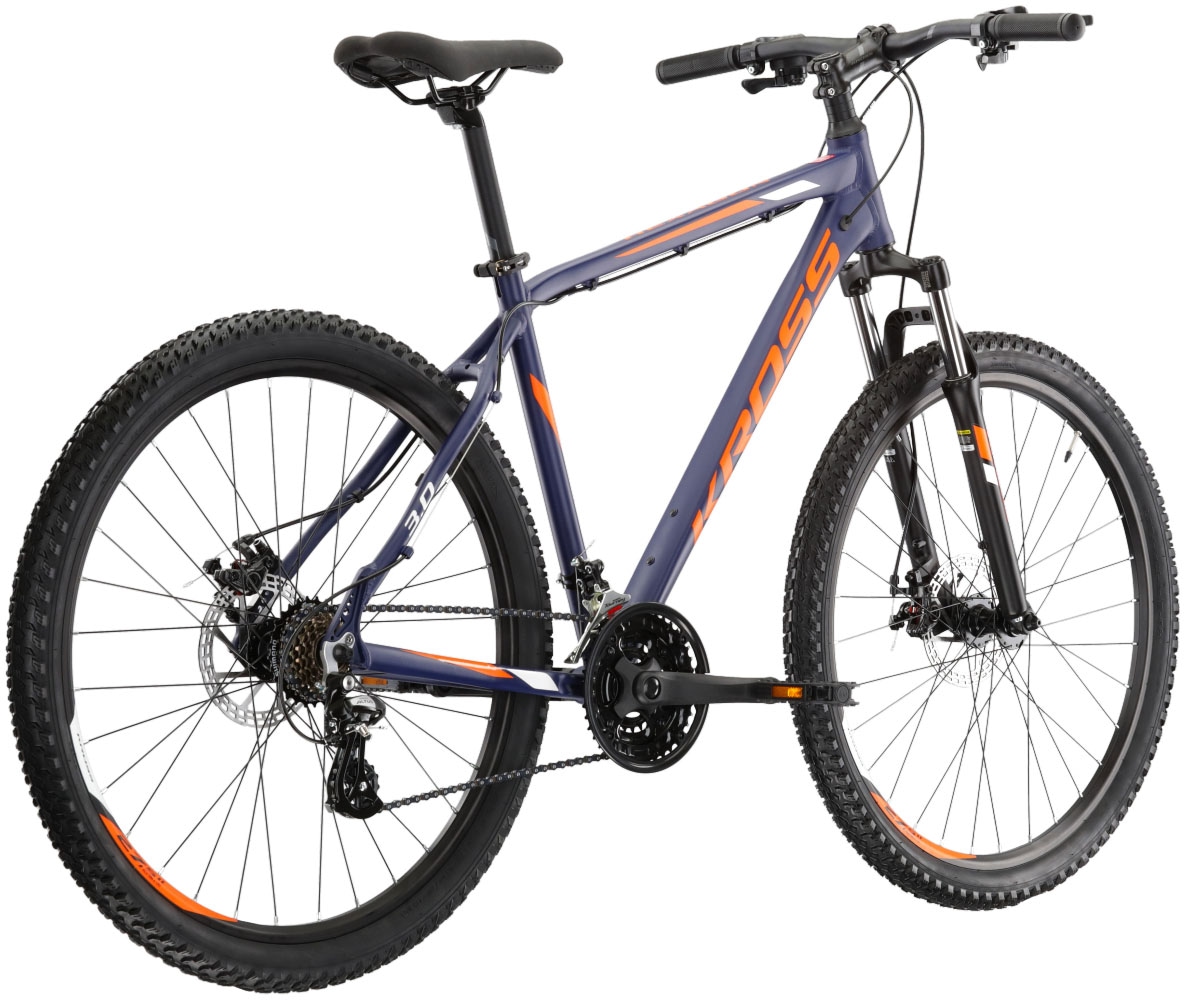 Kross Mountainbike »KROSS MTB Hardtail Hexagon 3.0 27,5" blau«, 21 Gang, Shimano, ALTUS M310 Schaltwerk, Kettenschaltung