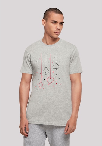 T-Shirt »Herz Karo Kreuz Pik«