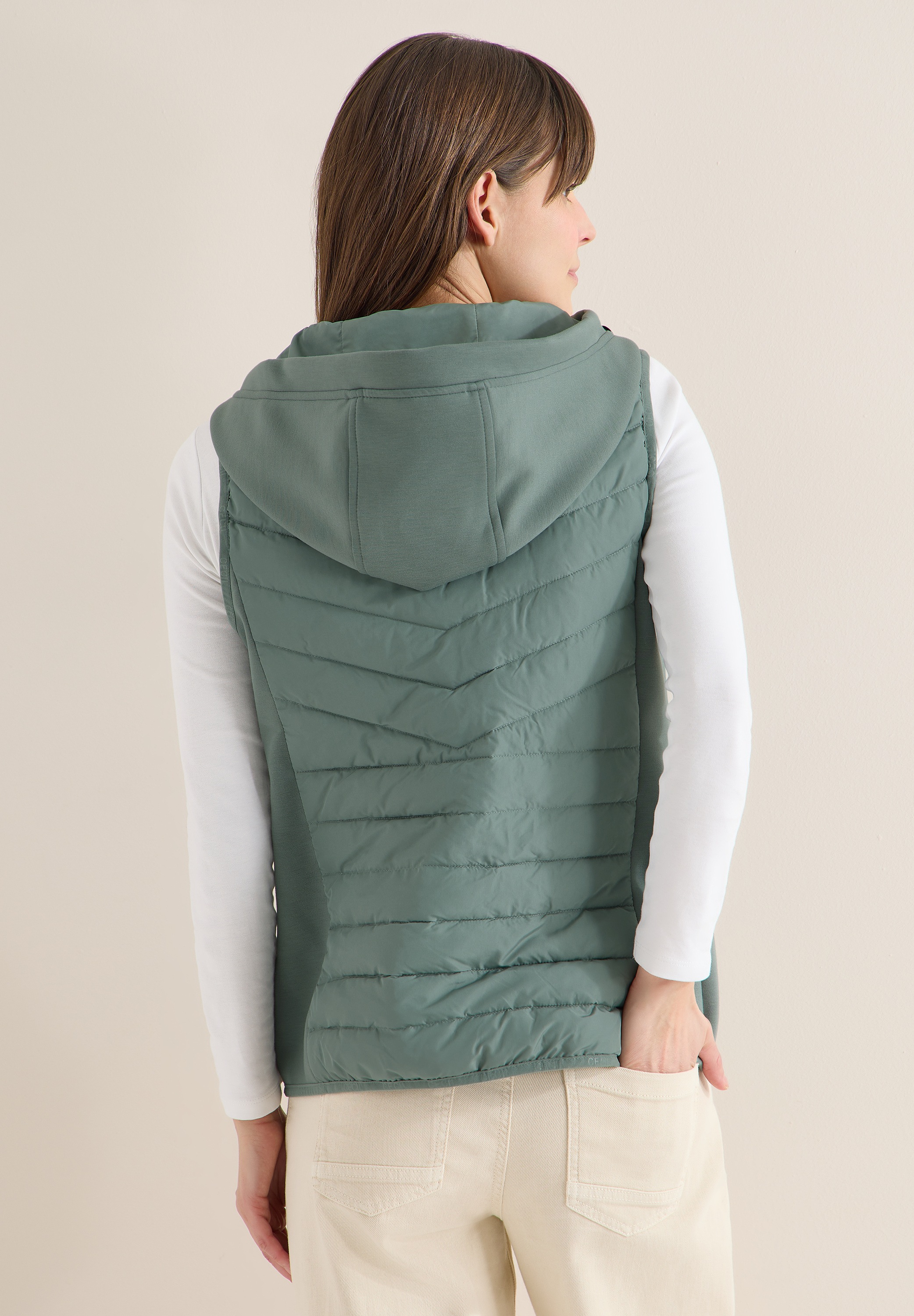 Cecil Kurzweste im Hoodie-Style günstig online kaufen