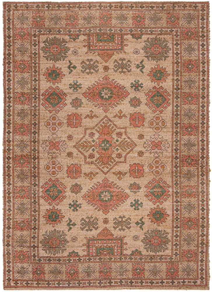 FLAIR RUGS Teppich, rechteckig, 7 mm Höhe, Chenille-Jutemischung
