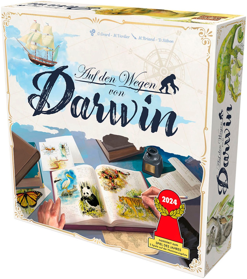 Asmodee Spiel »Auf den Wegen von Darwin«
