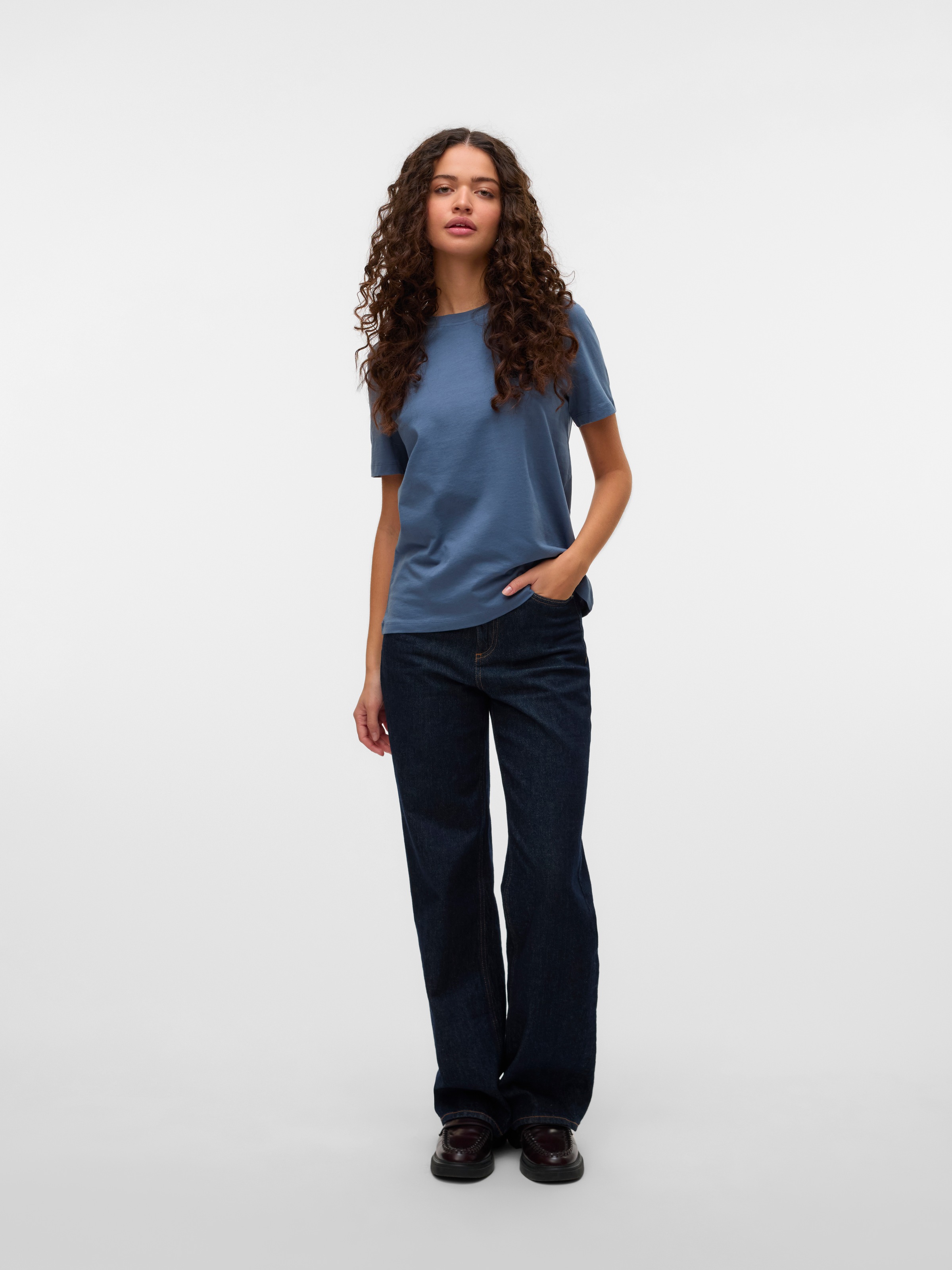Vero Moda Kurzarmshirt »VMPAULINA SS T-SHIRT GA JRS NOOS«