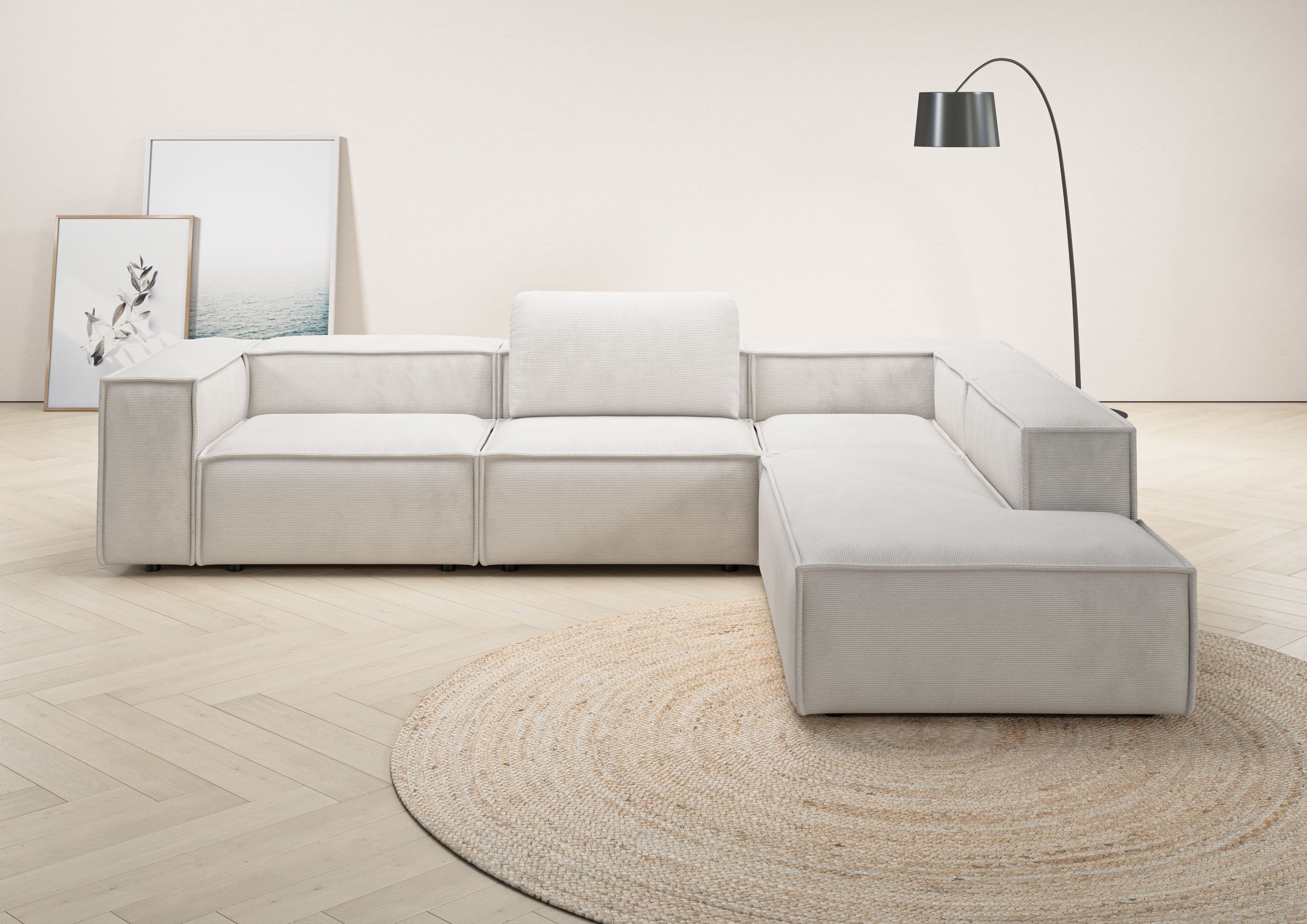 Places of Style Ecksofa "Watertown moderne L-Form", Breite 311 cm günstig online kaufen