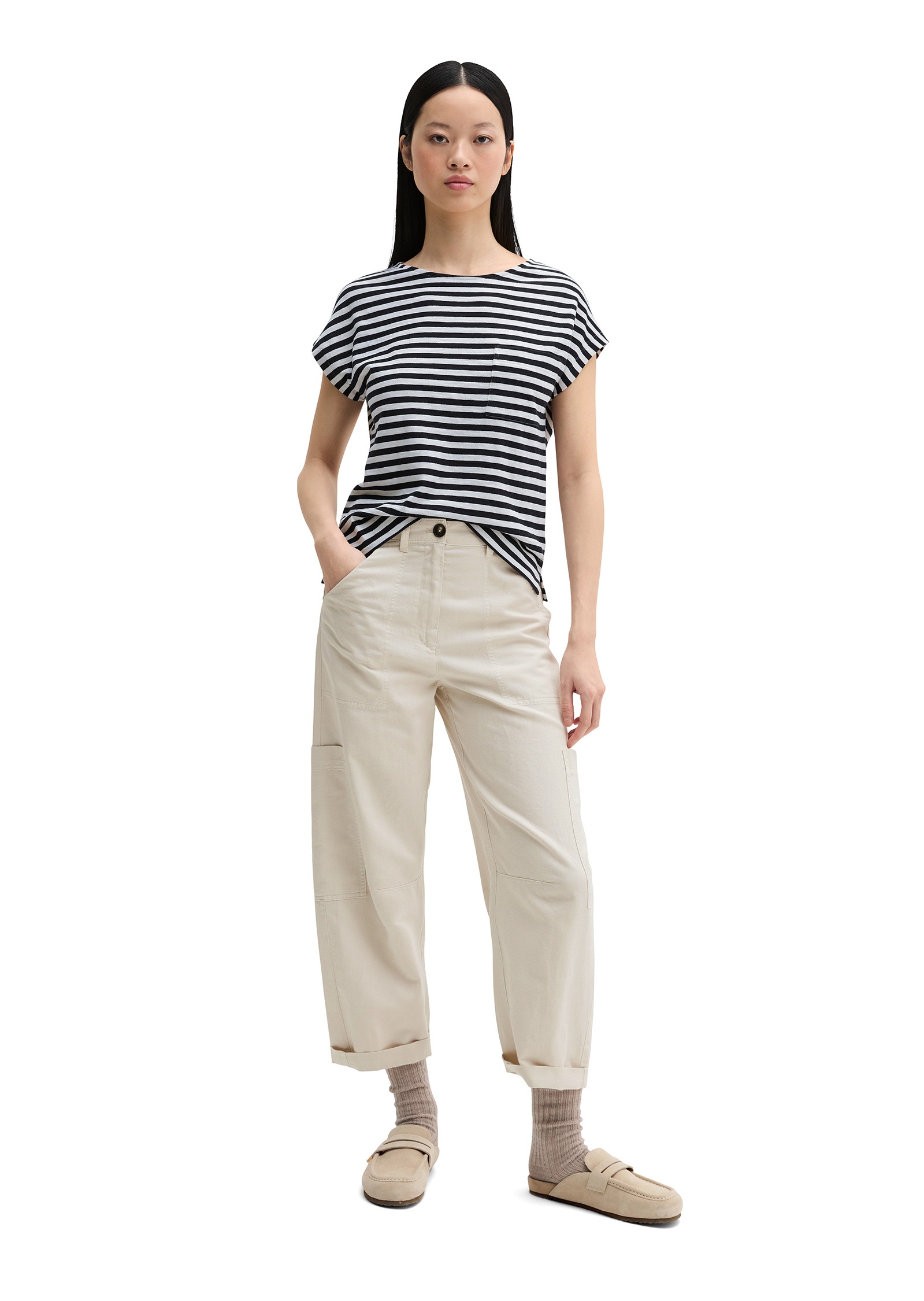 Marc O'Polo T-Shirt Women Black M 5