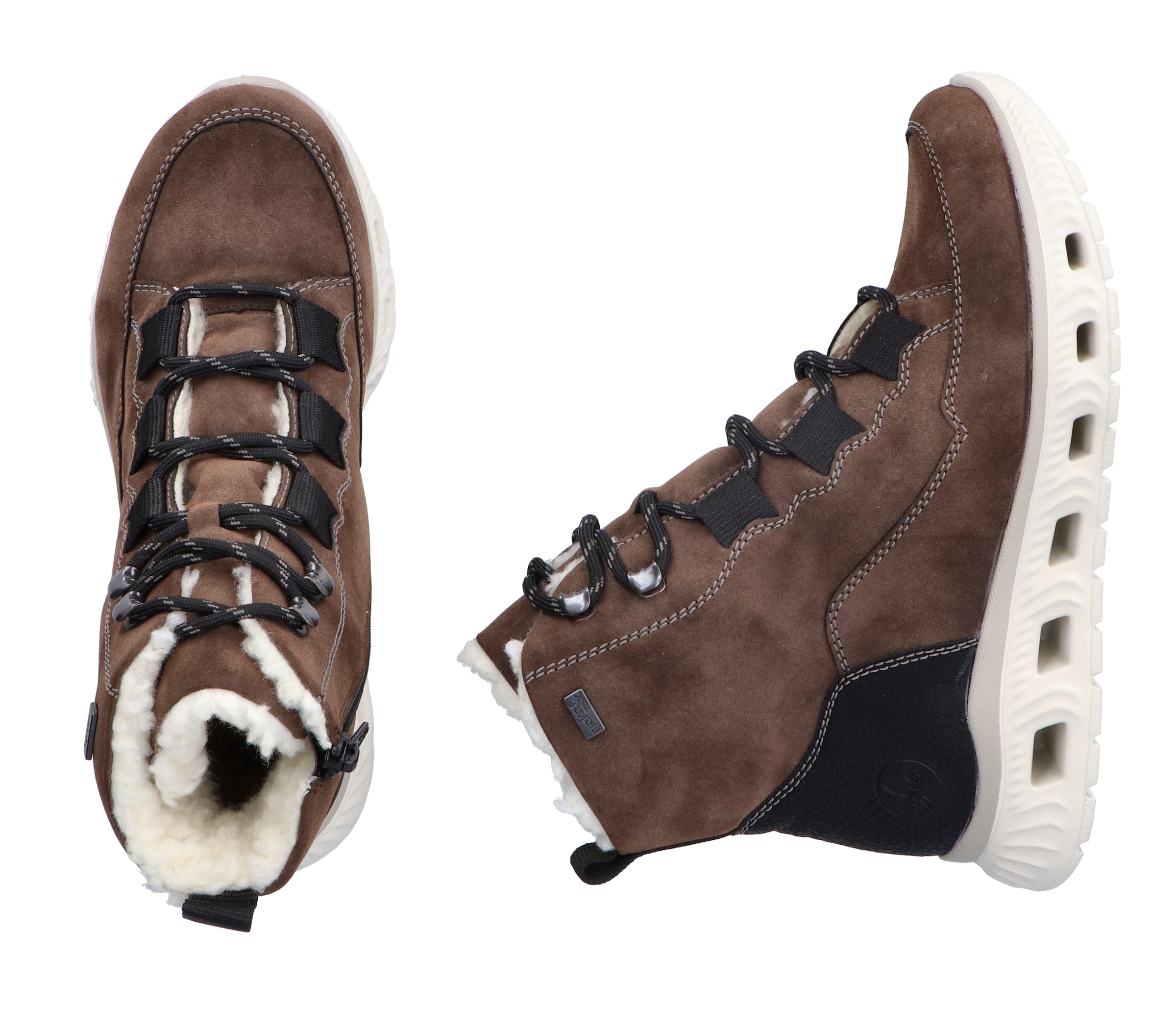 Rieker Winterboots, Schnürboots, Outdoorboots mit wasserabweisender riekerTEX-Membran