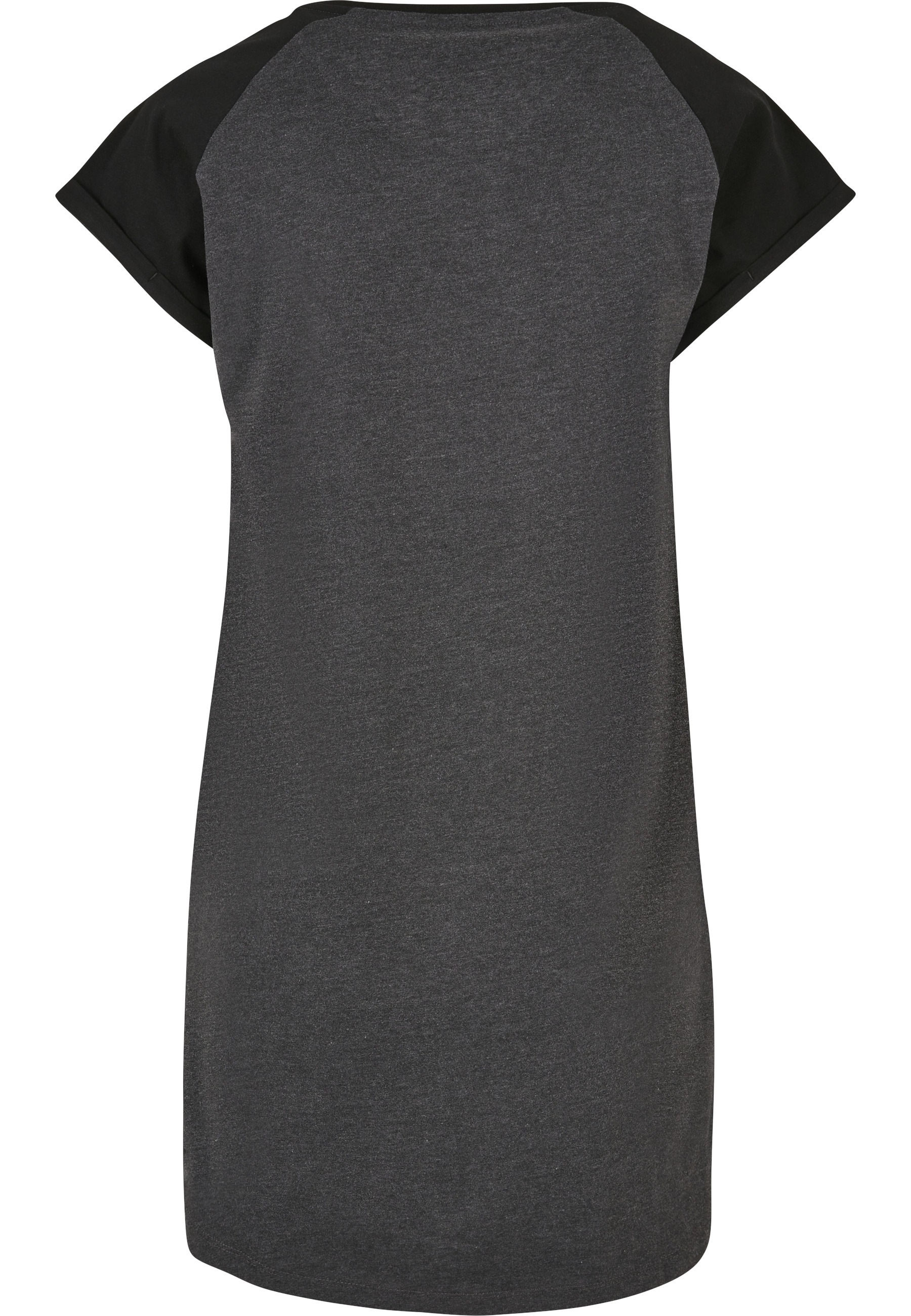 URBAN CLASSICS Shirtkleid »Urban Classics Damen Ladies Contrast Raglan Tee Dress« 1 Stk. tlg.