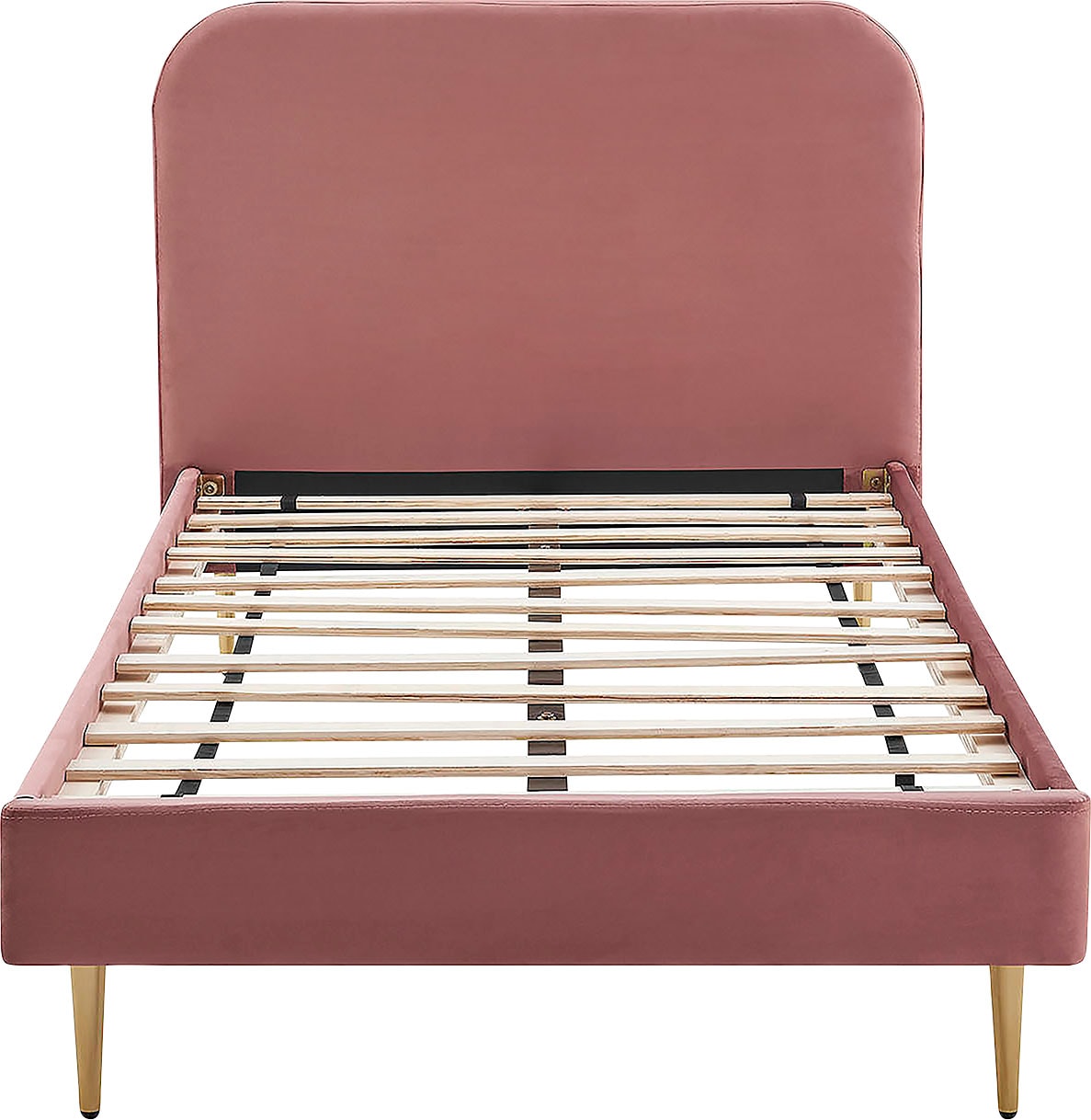 SalesFever Polsterbett "Komfortables Bett für erholsamen Schlaf" Chrombeine günstig online kaufen