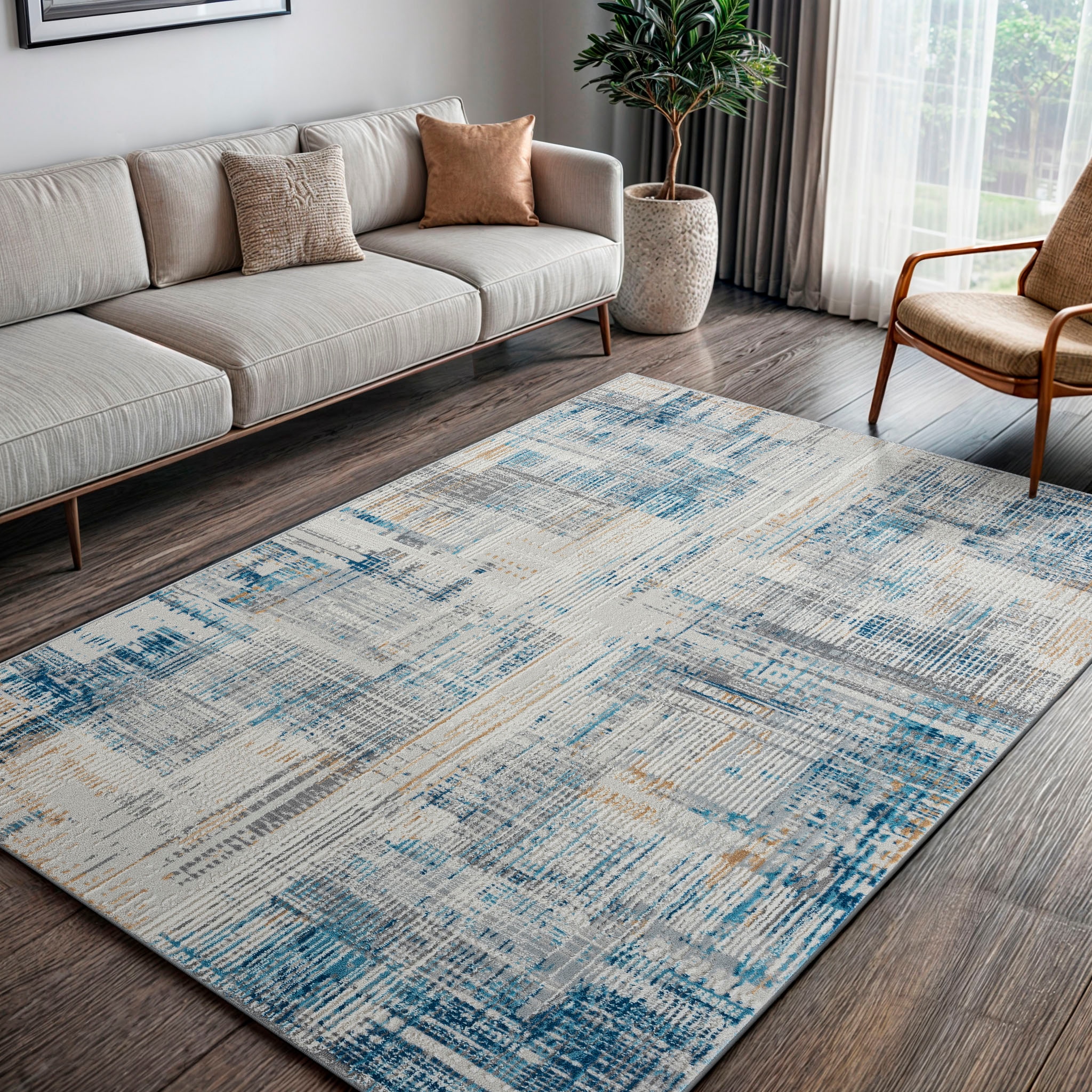 OTTO home Teppich "Niamh, LAGERRÄUMUNG" rechteckig 8 mm Höhe Kurzflor, mode günstig online kaufen