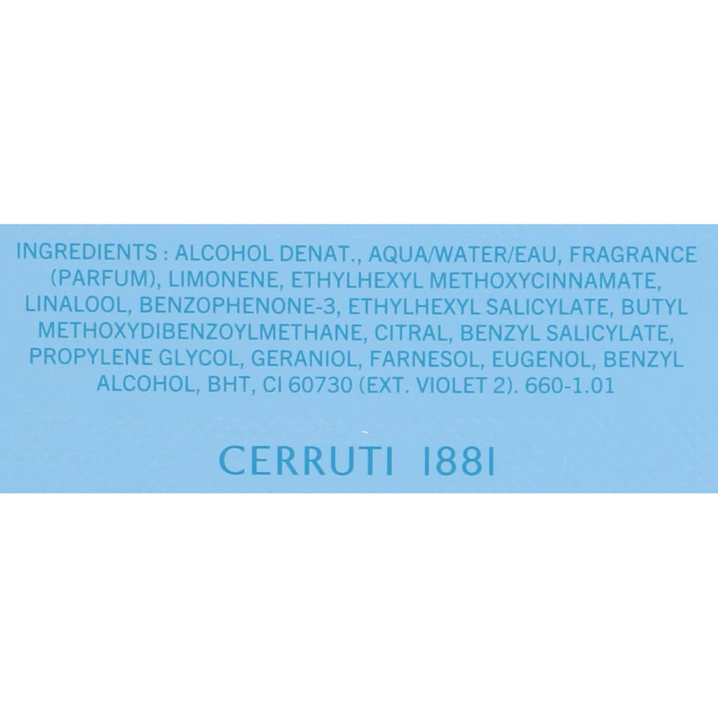 CERRUTI Eau de Toilette »CERRUTI 1881 Homme Riviera«