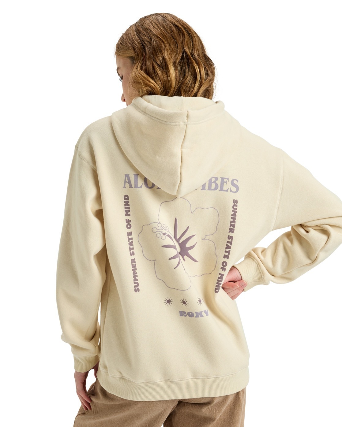 Roxy Kapuzensweatshirt "Surf Stoked Brushed Vt" günstig online kaufen