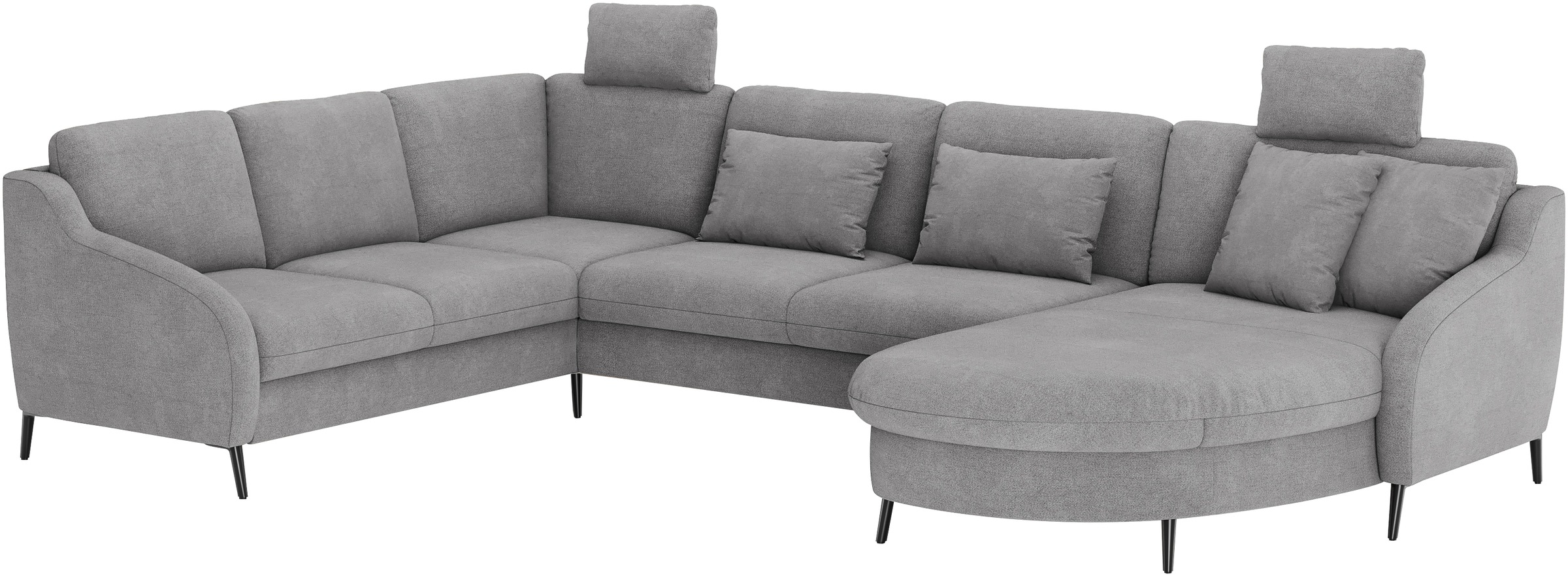 sit&more Wohnlandschaft »Soul U-Form«, wahlweise mit Bettfunktion und Schubkasten