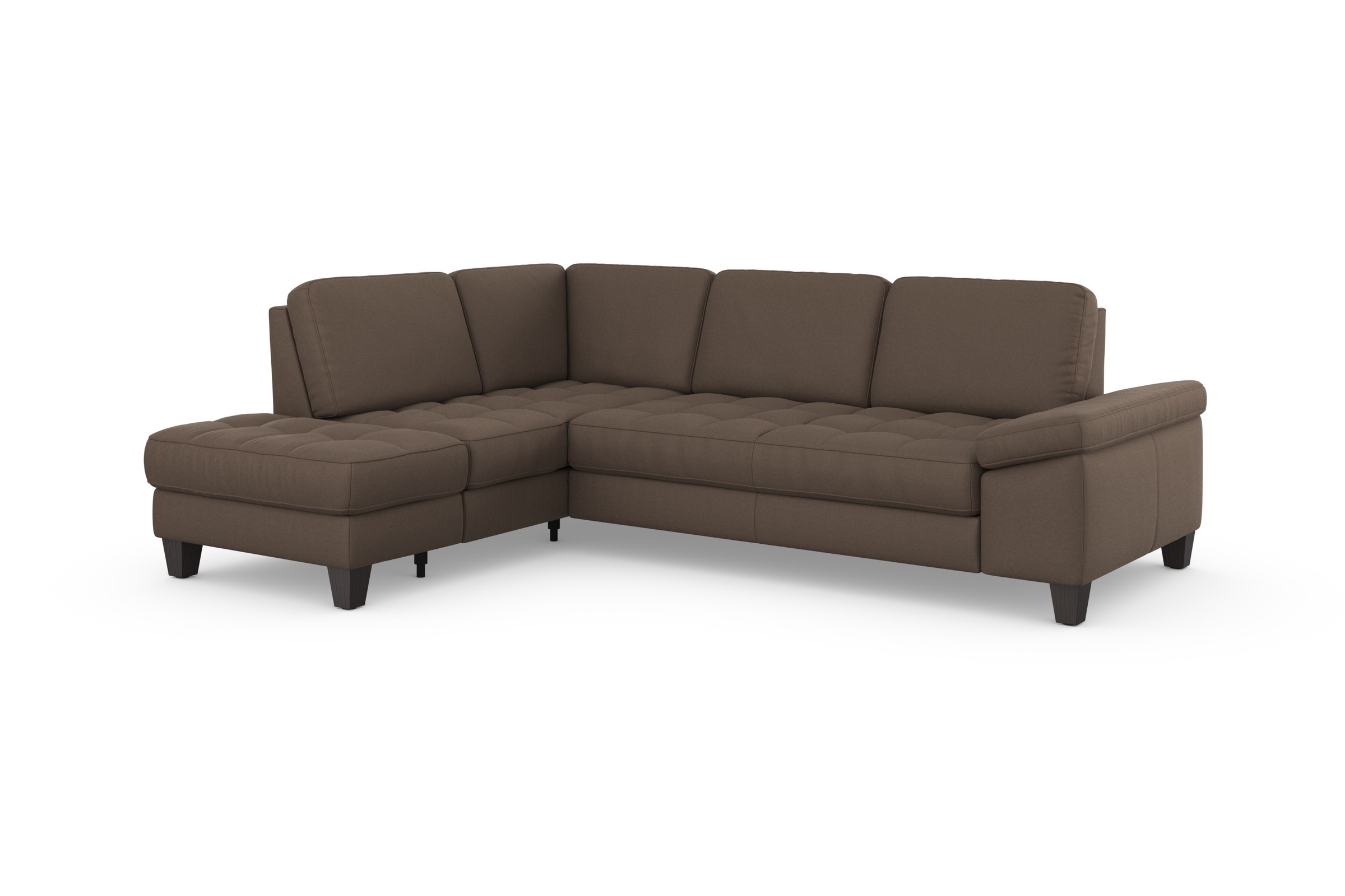 sit&more Ecksofa »Westham L-Form« mit Ottomane, mit oder ohne Bettfunktion, Bettkasten, Verstellung