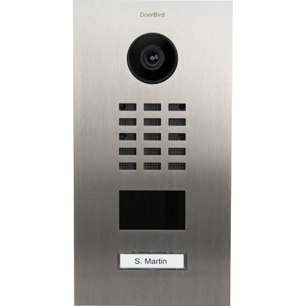 DoorBird Überwachungskamera »IP Video Türstation D2101V«, Innenbereich-Außenbereich, (1)
