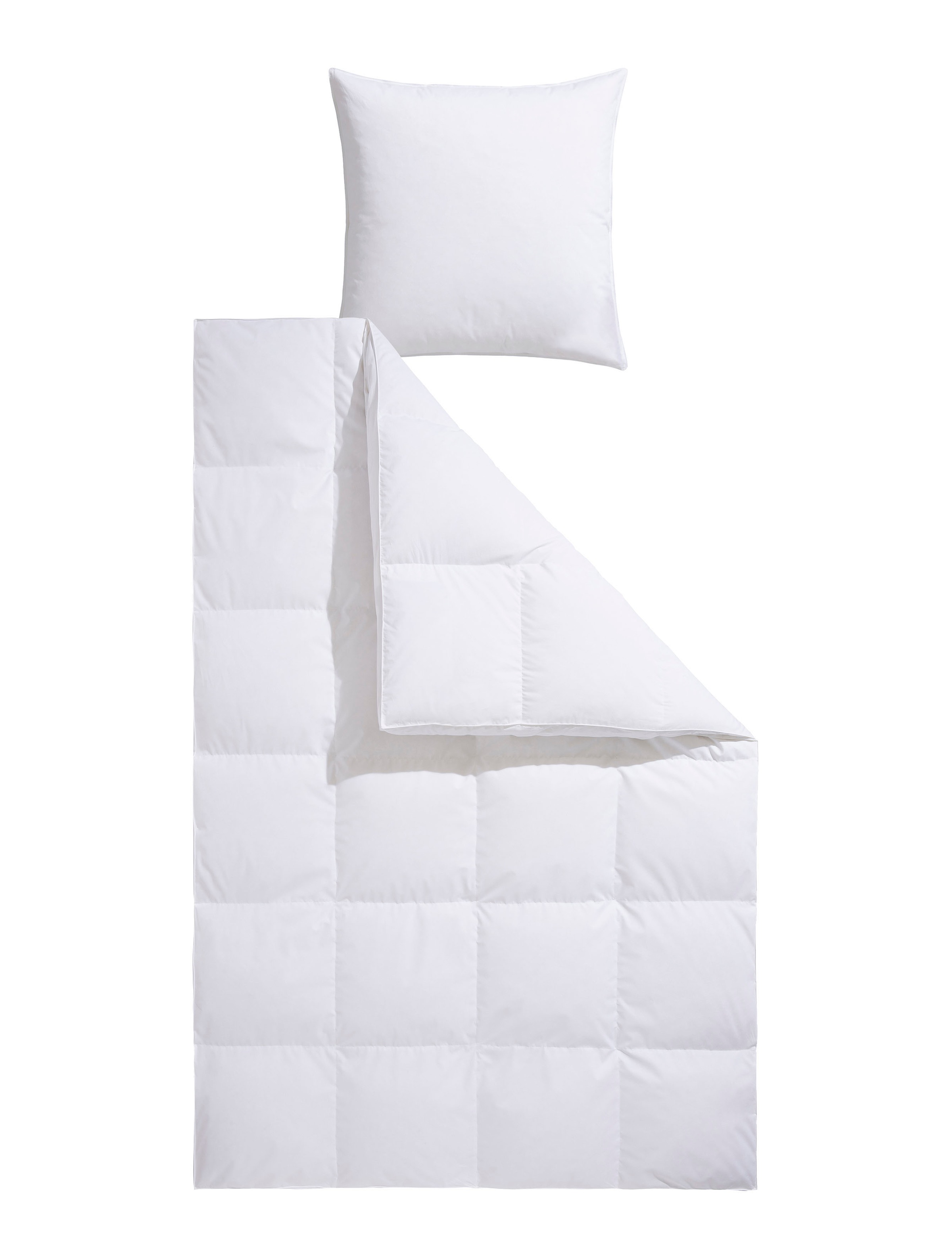 Älgdröm Daunenbettdecke + Federkissen "Loftet, Bettdecke 135x200 cm, 155x22 günstig online kaufen