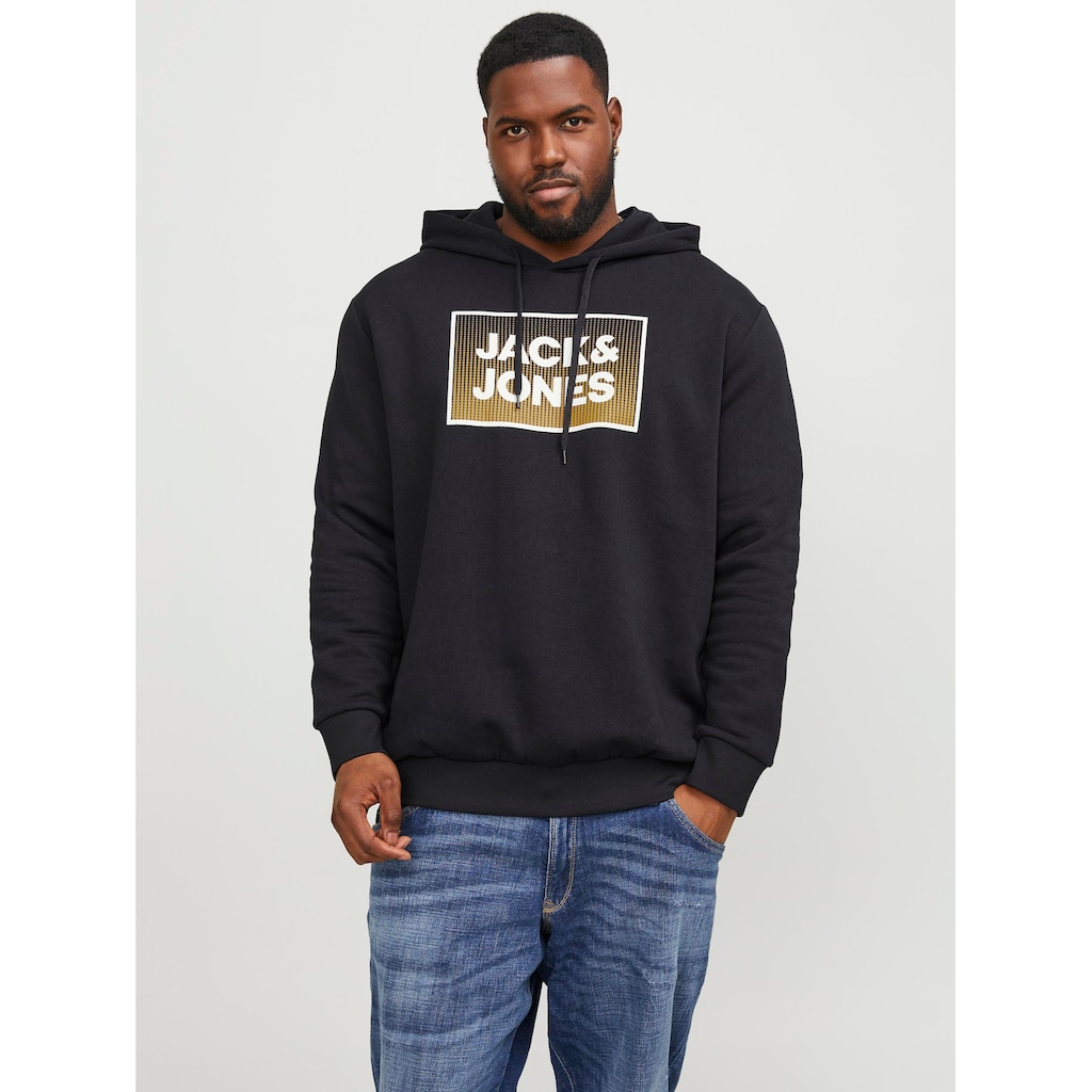 Jack & Jones PlusSize Kapuzensweatshirt »JJSTEEL SWEAT HOOD PLS«