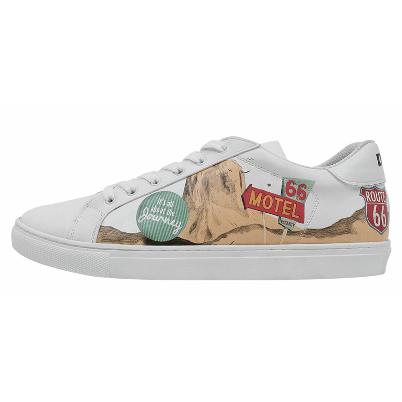 DOGO Sneaker »Ace Low-Top Sneaker Route 66 Damen Sneaker«, Vegan
