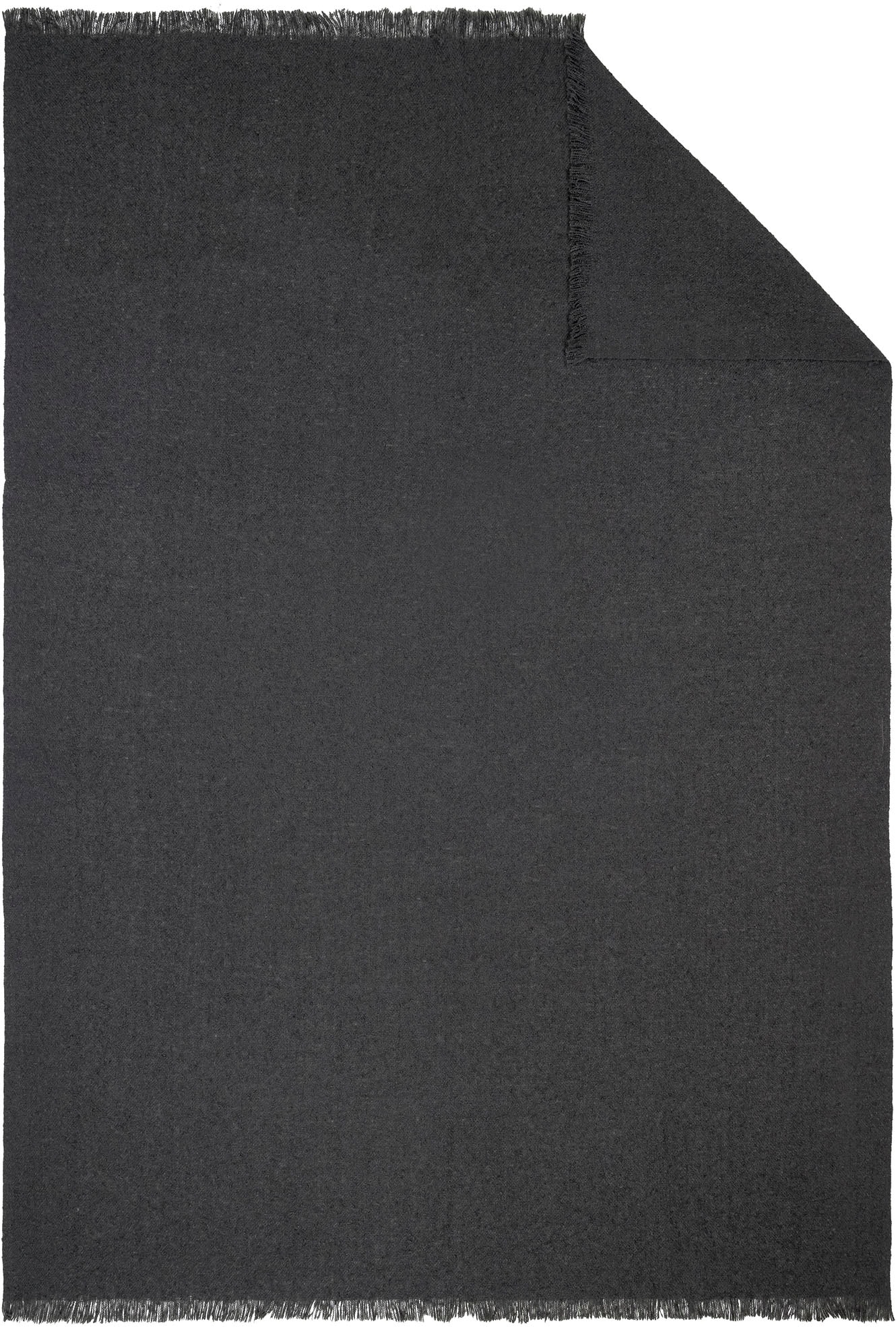 s.Oliver Wohndecke »s.Oliver Boucle Decke«, mit stilvollen Fransen