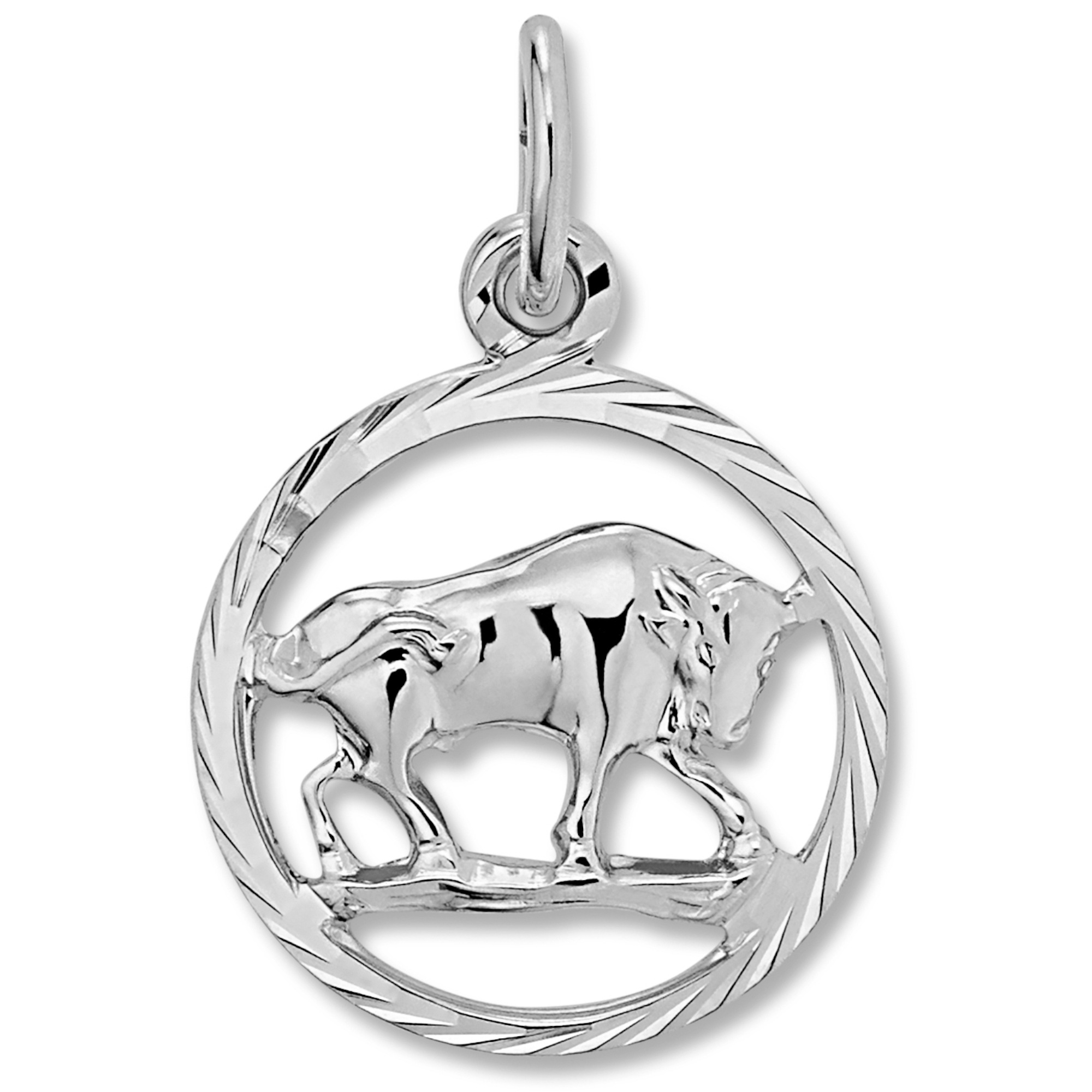 Sternzeichenanhänger ONE ELEMENT "Sternzeichen Anhänger aus 925 Silber", silber, Schmuckanhänger, Damen, StierimSetmitHalskette, Steinbock, Silber 925 (Sterlingsilber), Sinnbild Ihrer Persönlichkeit – eine schöne Idee zum Verschenken