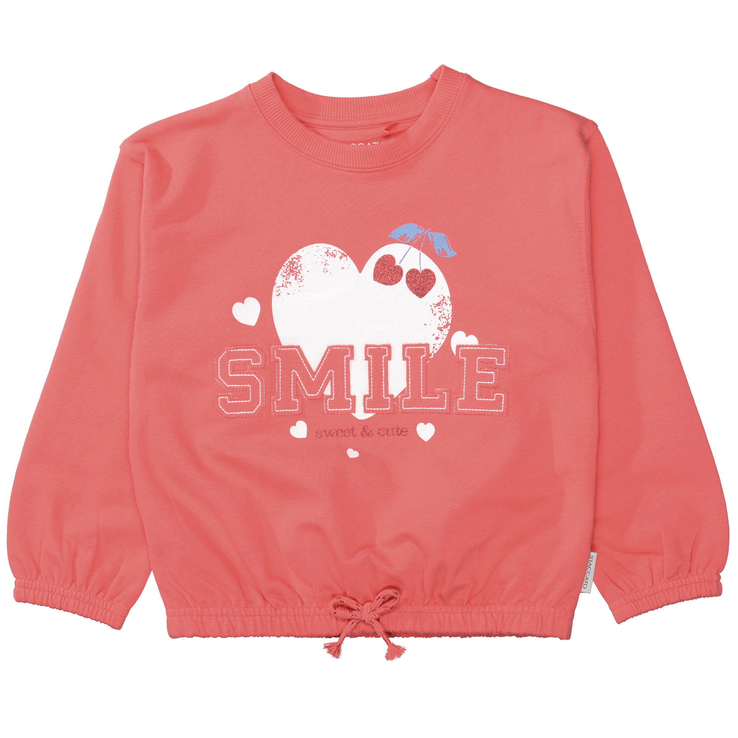 STACCATO Sweater, 2 tlg. mit Frontpint und Allover-Print, 2er Pack für Girls
