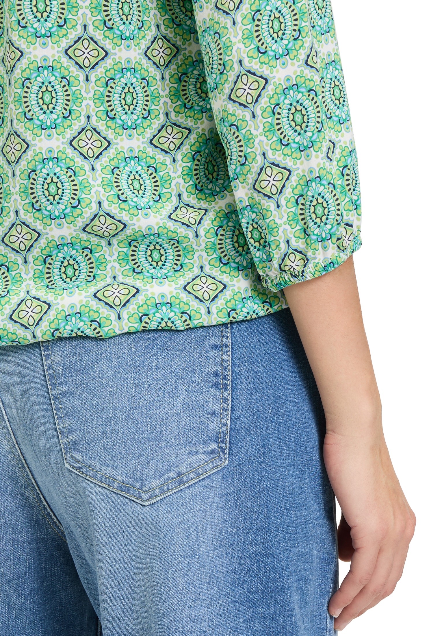 Cartoon Schlupfbluse »Cartoon Damen Casual-Bluse mit Muster«