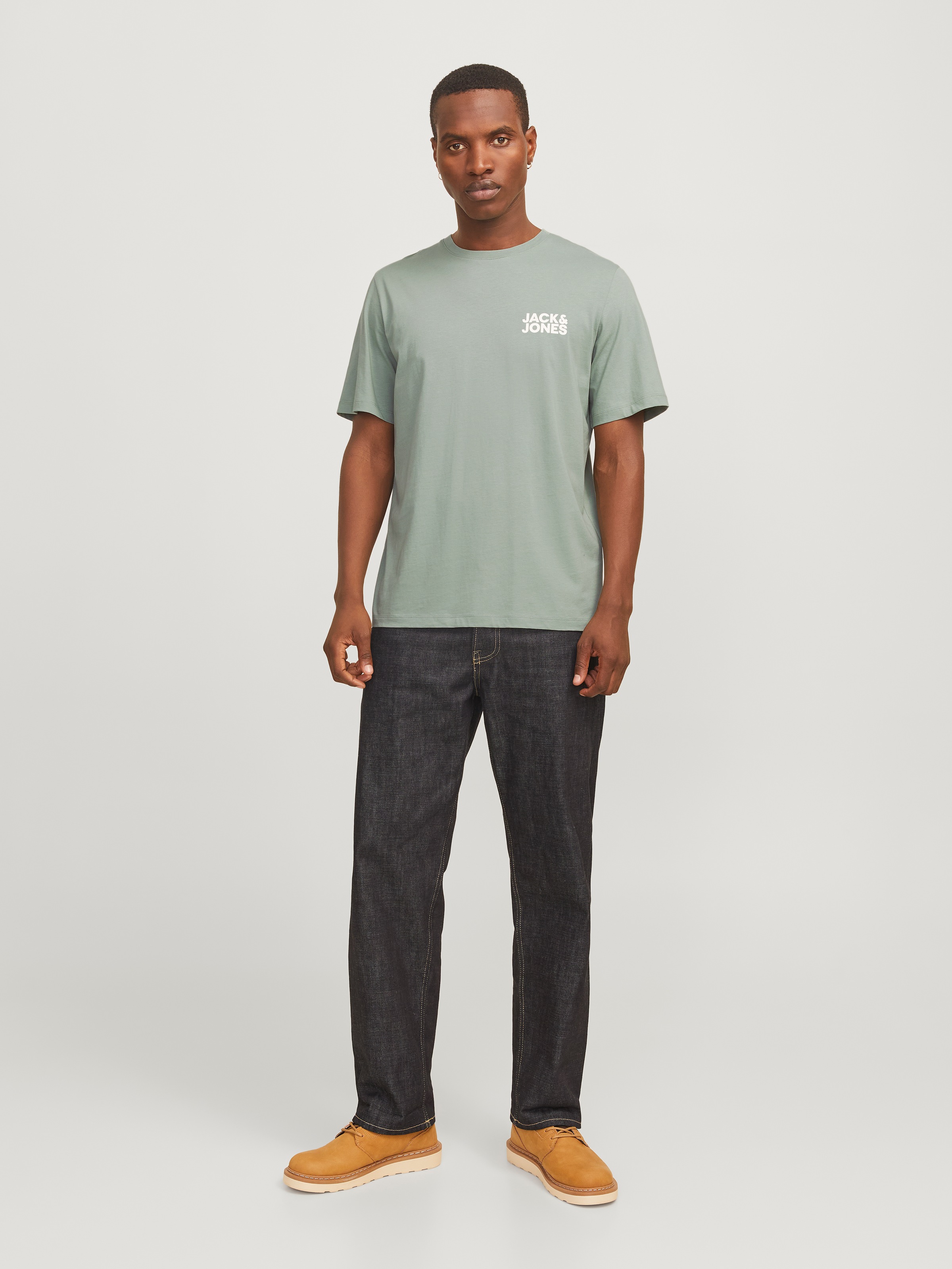 Jack & Jones Rundhalsshirt »JJECORP LOGO TEE SS«, mit Logo Print