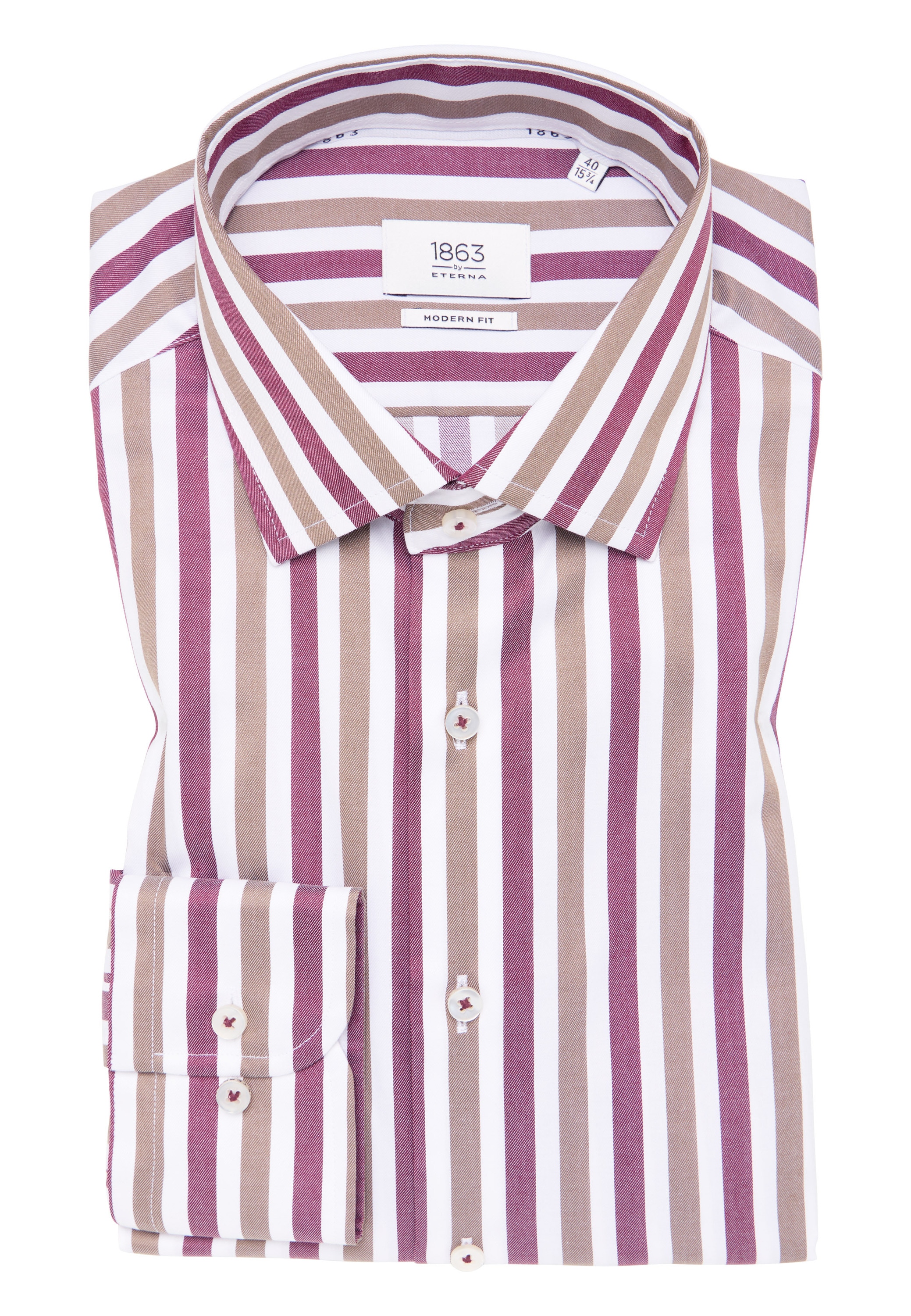 Eterna Langarmhemd »MODERN FIT«, NON IRON (bügelfrei)