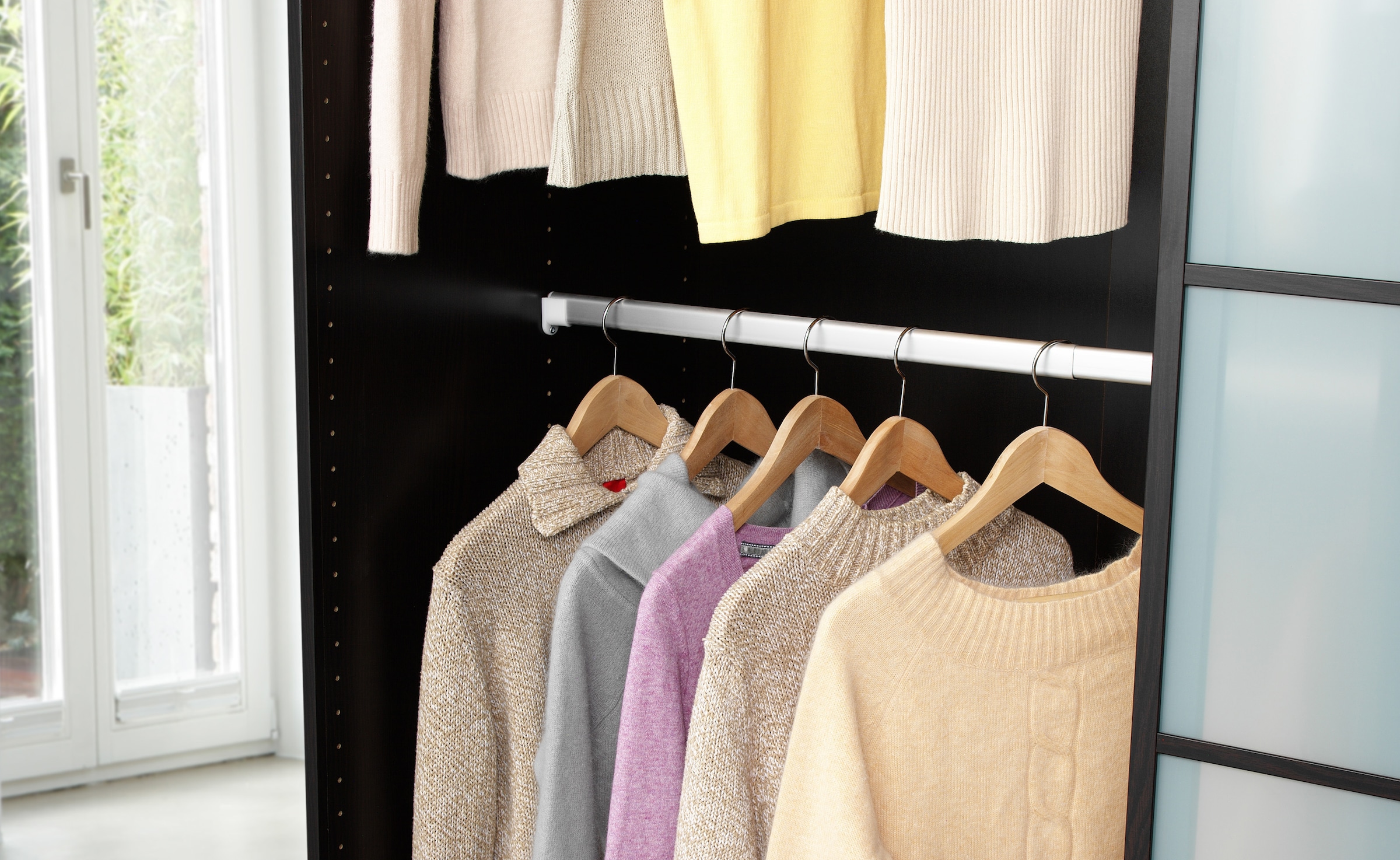 Ruco Kleiderstange 2 Stk. tlg. verstellbar in der Breite von 58-100cm günstig online kaufen