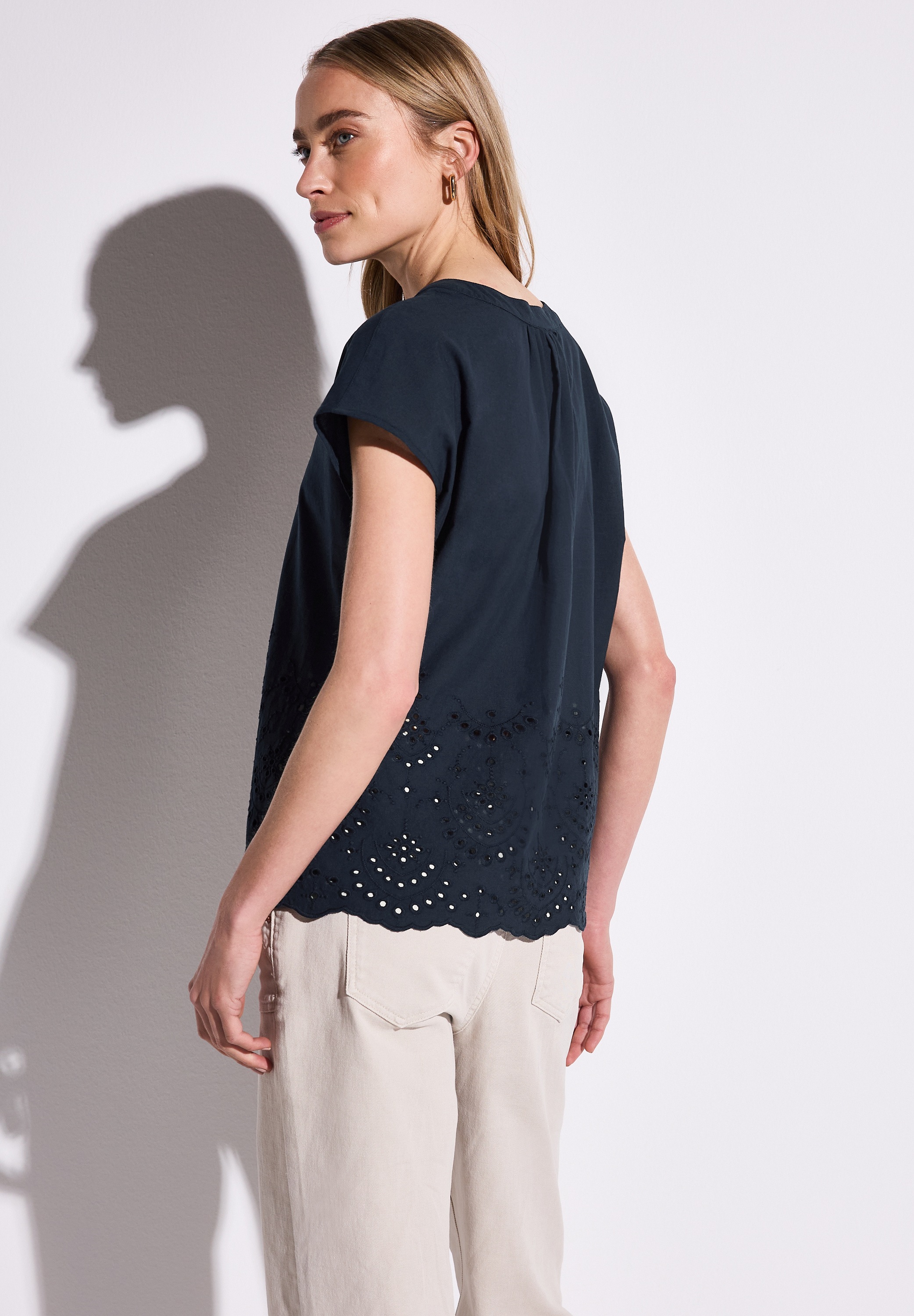 STREET ONE Shirtbluse, aus reiner Baumwolle günstig online kaufen