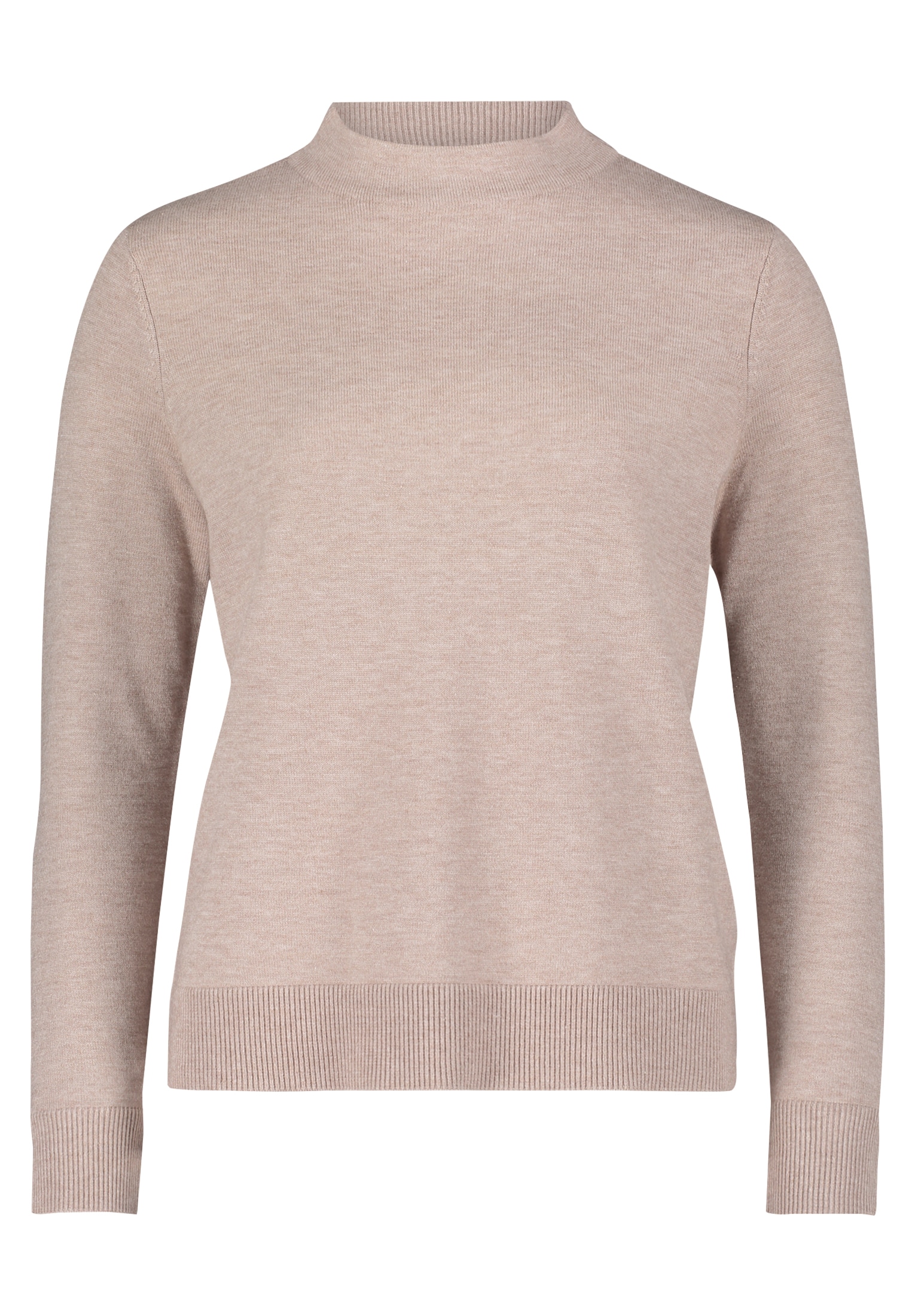 Betty Barclay Strickpullover »Betty Barclay Basic-Strickpullover mit Stehkragen«, (1 tlg.), Material