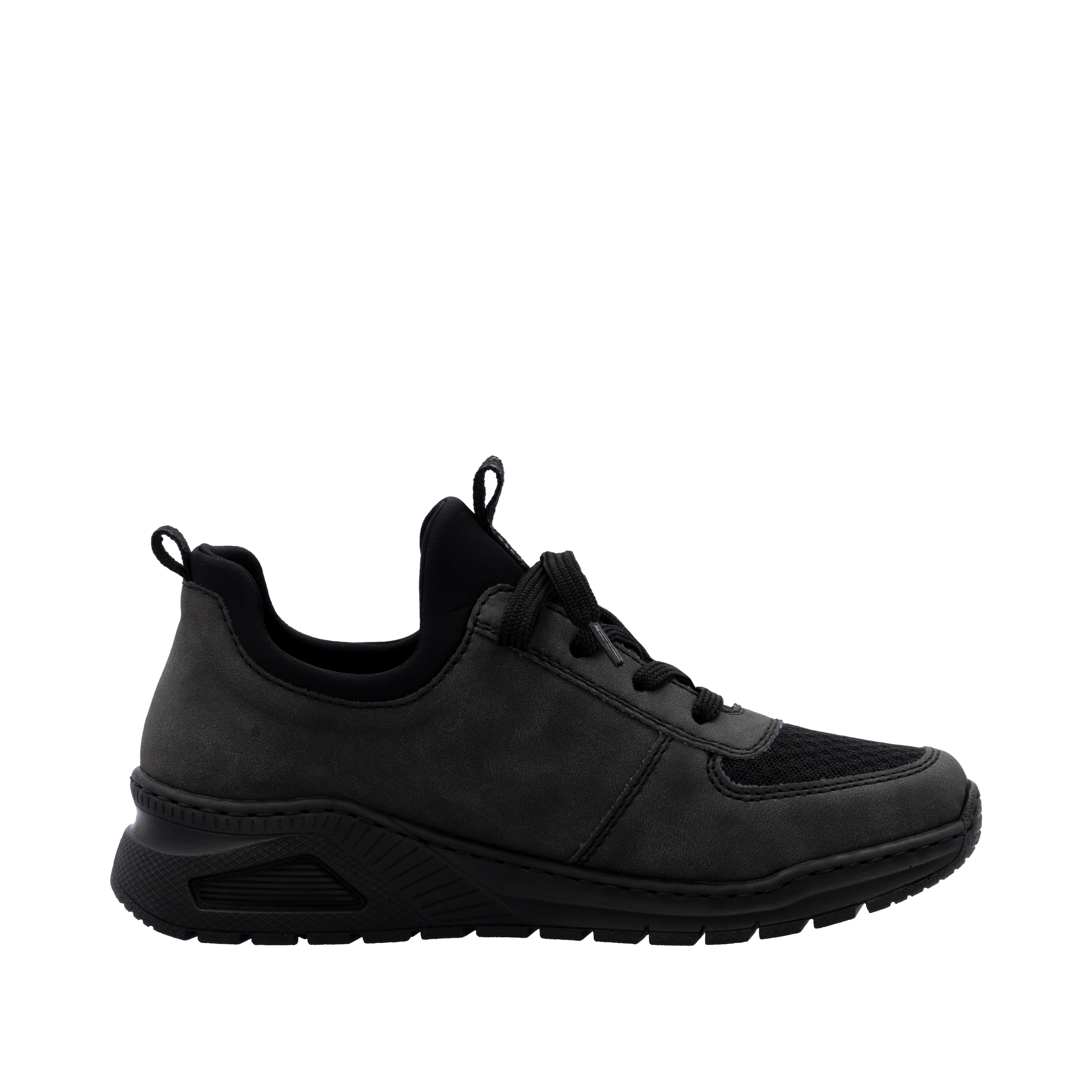 Rieker Slip-On Sneaker, Schlupfschuh, Halbschuh, Freizeitsneaker, weiche MemoSoft-Innensohle
