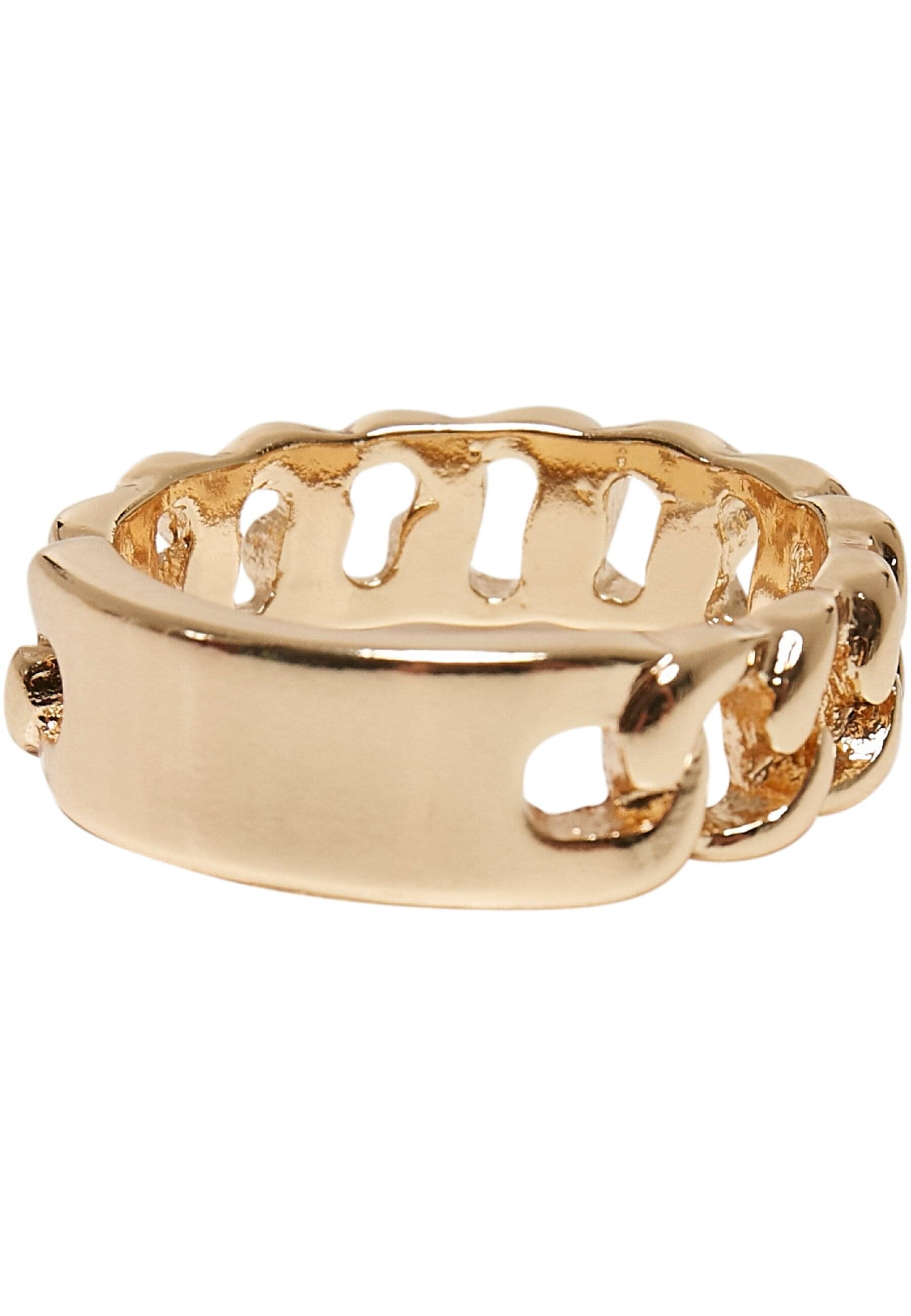 URBAN CLASSICS Ring-Set »Urban Classics Unisex Chain Ring 3-Pack«