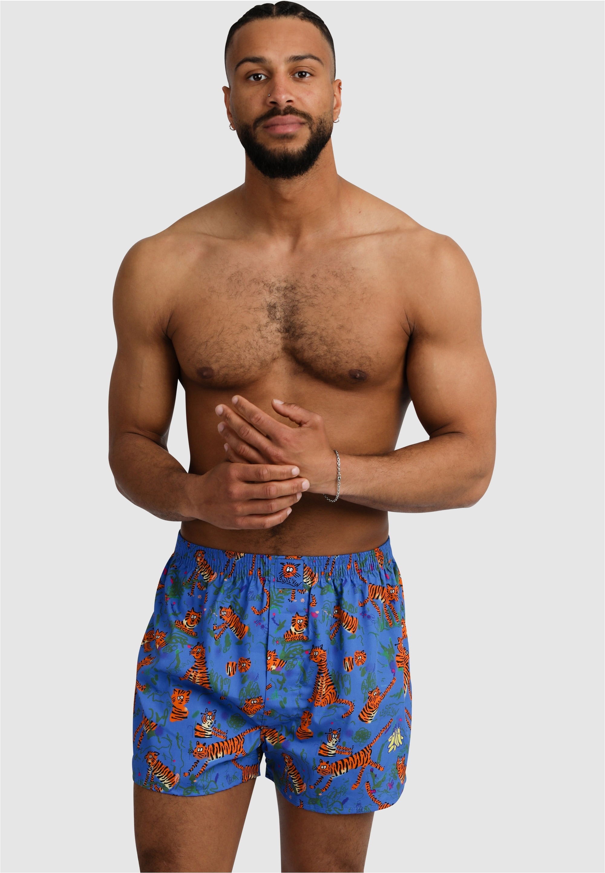 Lousy Livin Boxershorts »2Pack Boxershorts Tiger«, mit lockerem Schnitt
