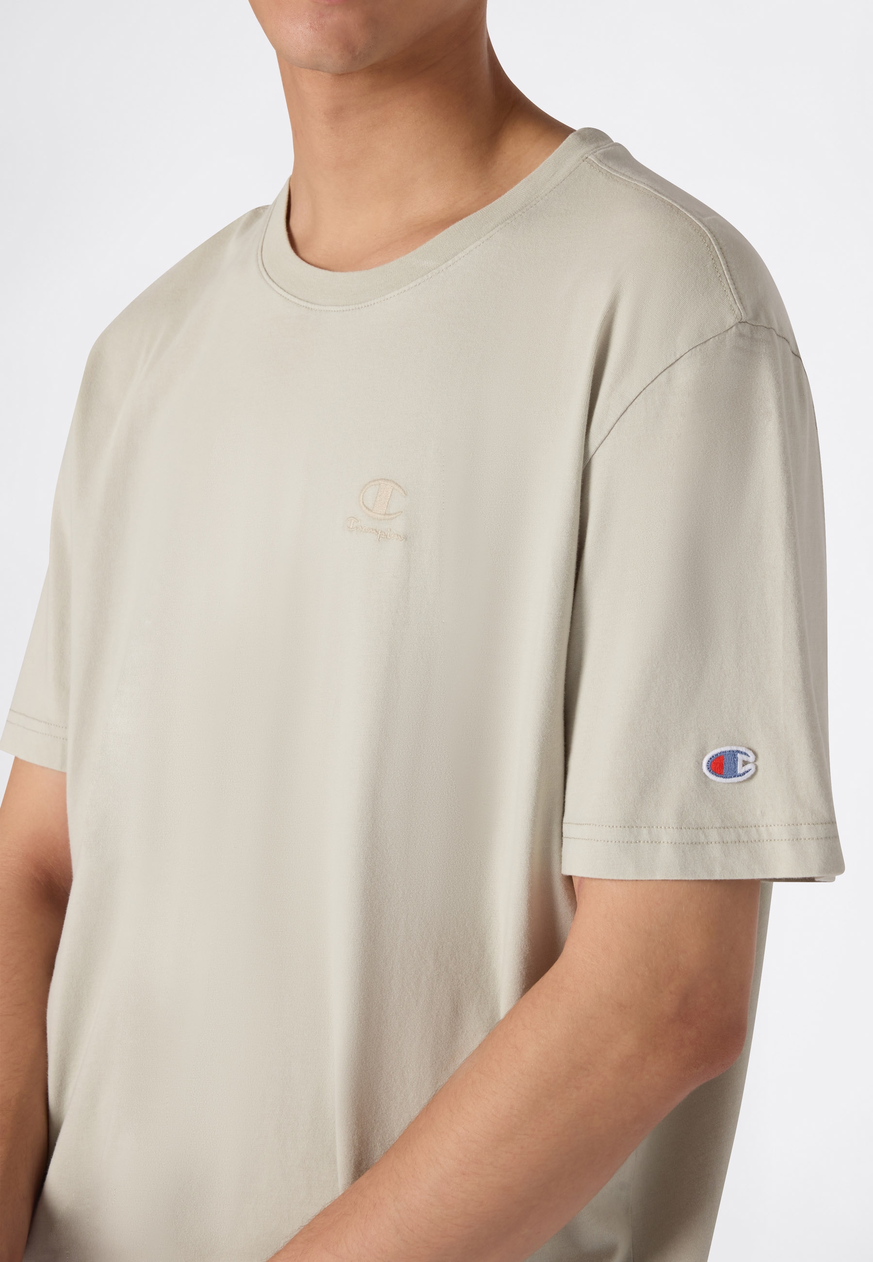 Champion T-Shirt »ICONS Wash Crewneck T-Shirt«, (1 tlg.)