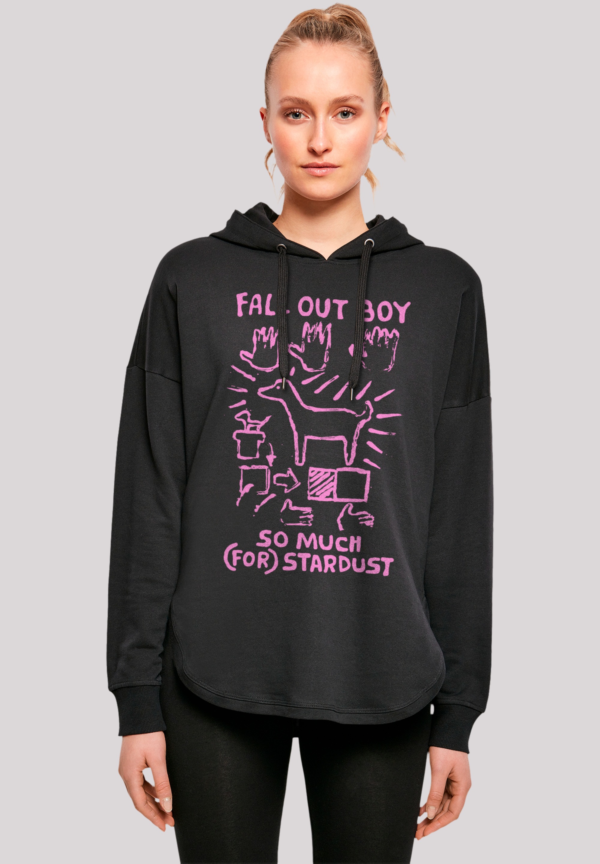 F4NT4STIC Kapuzenpullover "Fall Out Boy Pink Dog So Much Stardust", Premium günstig online kaufen