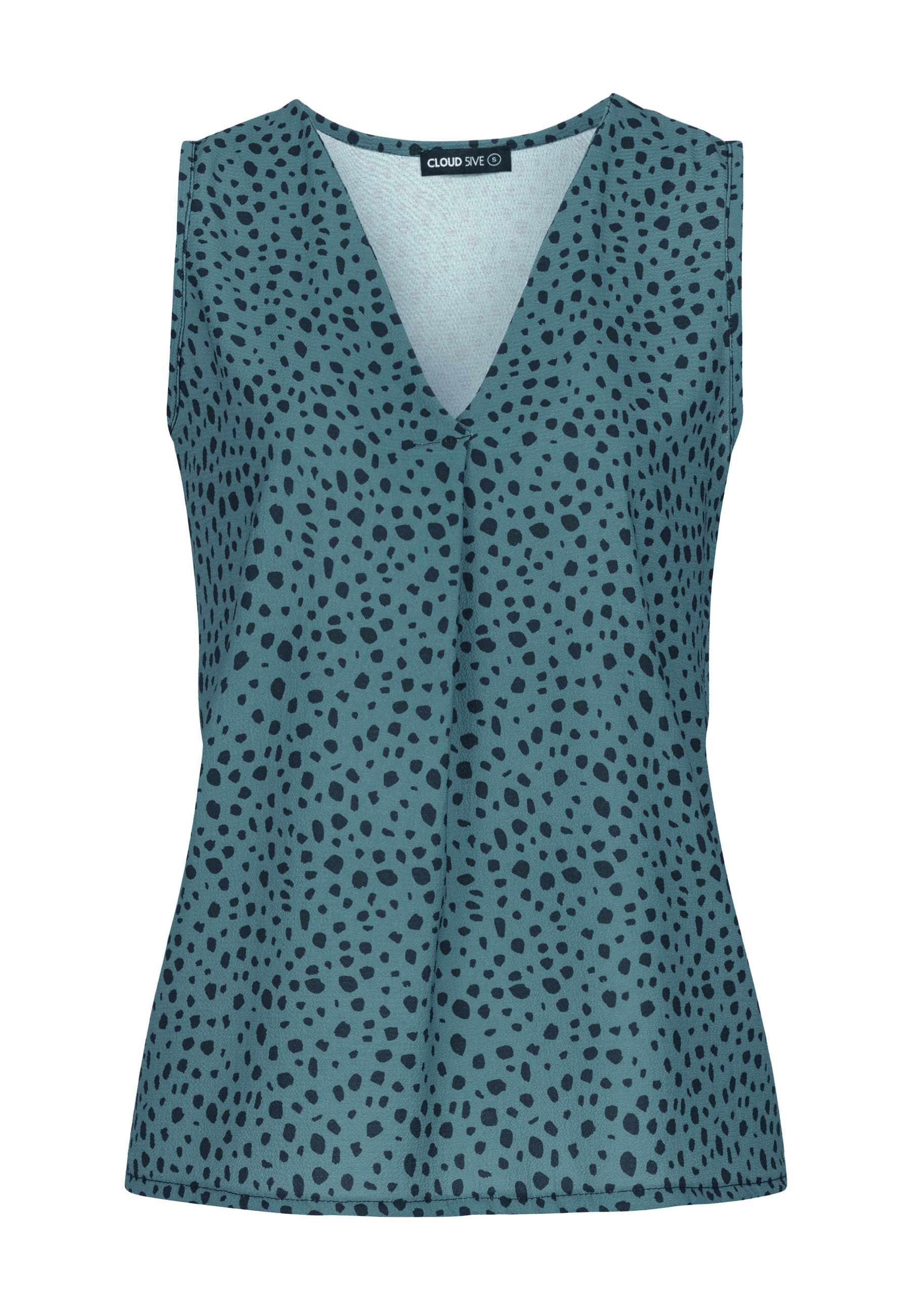 CLOUD 5IVE Muskelshirt "CLOUD 5IVE V-Neck Top with aop animal print" 1 Stk. günstig online kaufen