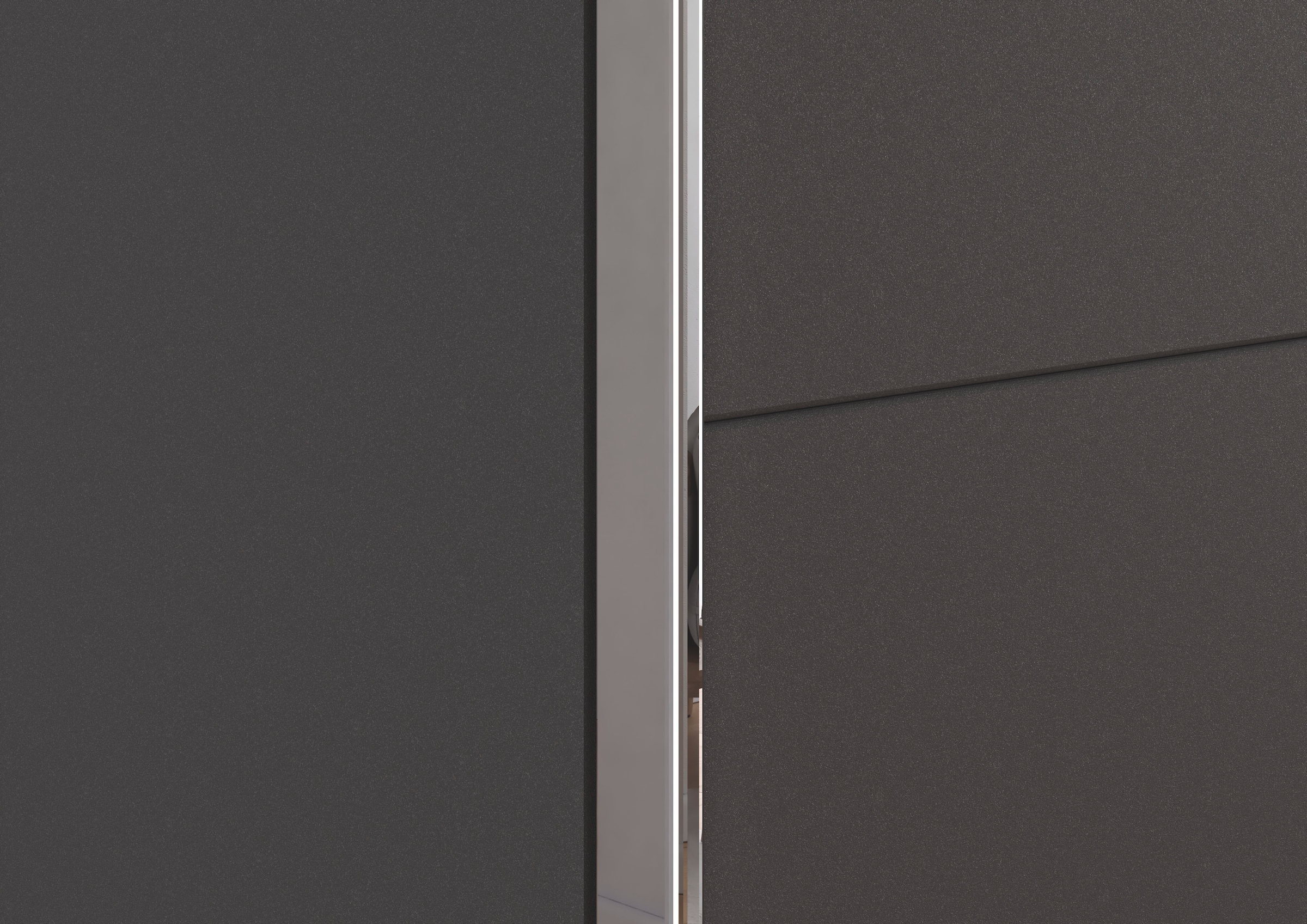 rauch Schwebetürenschrank »Kleiderschrank Schrank Ankleide Garderobe Schlafzimmerschrank MOITA« Breiten: 181/226/271 cm, Höhe 210 cm,  mit Spiegel und Metallgriffleisten in Alu MADE IN GERMANY