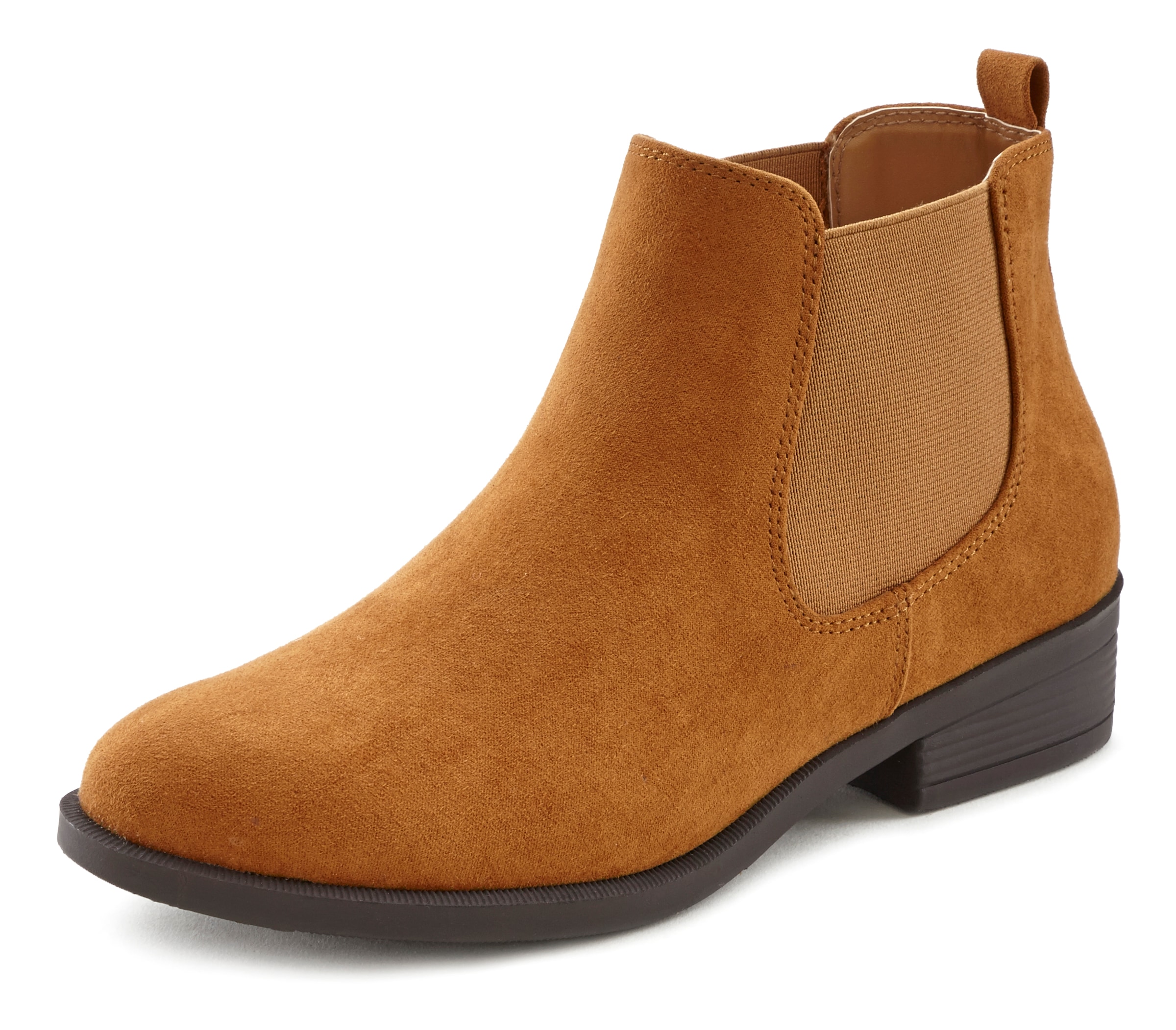 Vivance Chelseaboots, bequem zum Reinschlüpfen, Stiefelette, Ankle Boots VEGAN