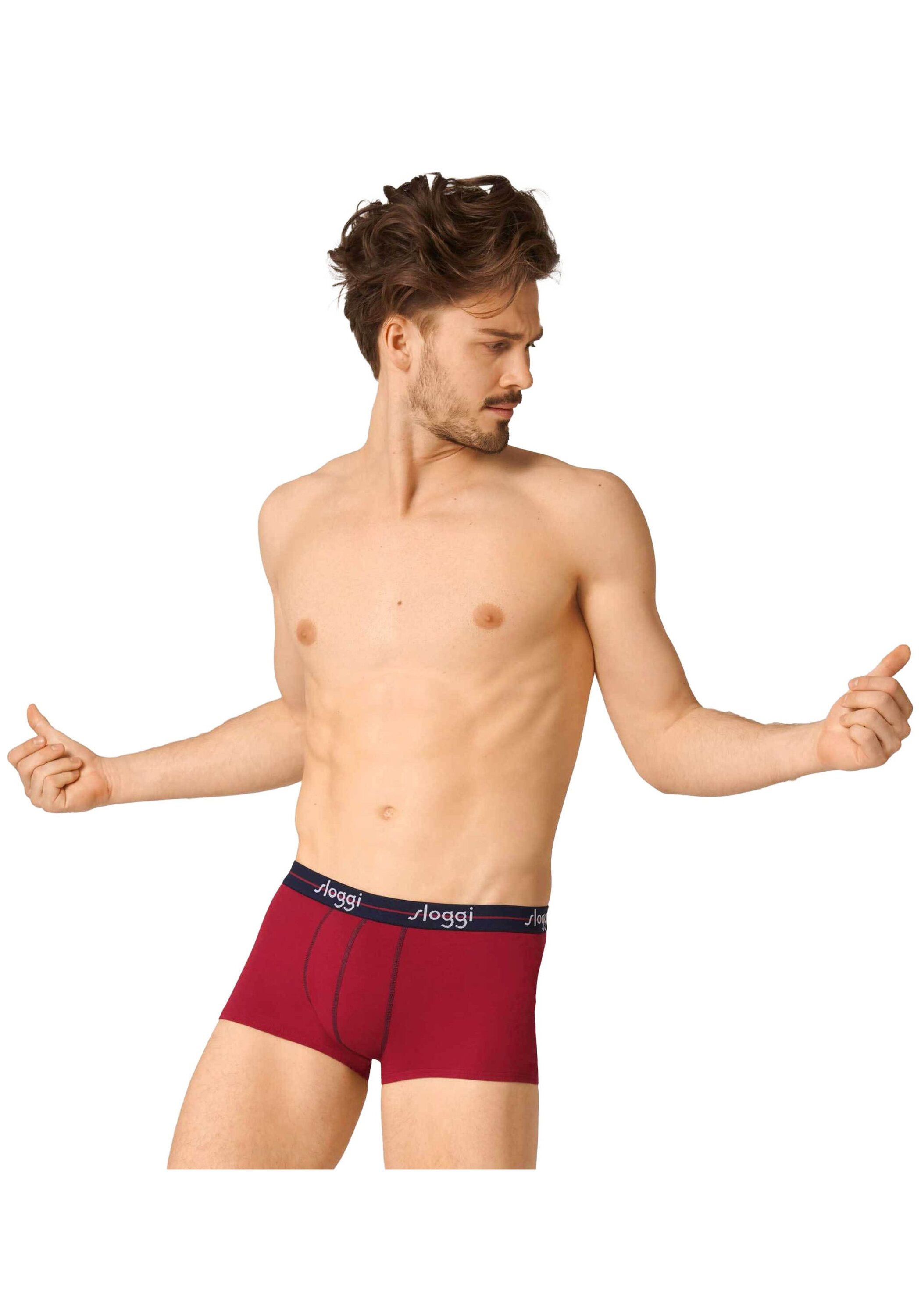 sloggi Boxershorts »Boxershort Start Hipster C2P box 2er Pack«