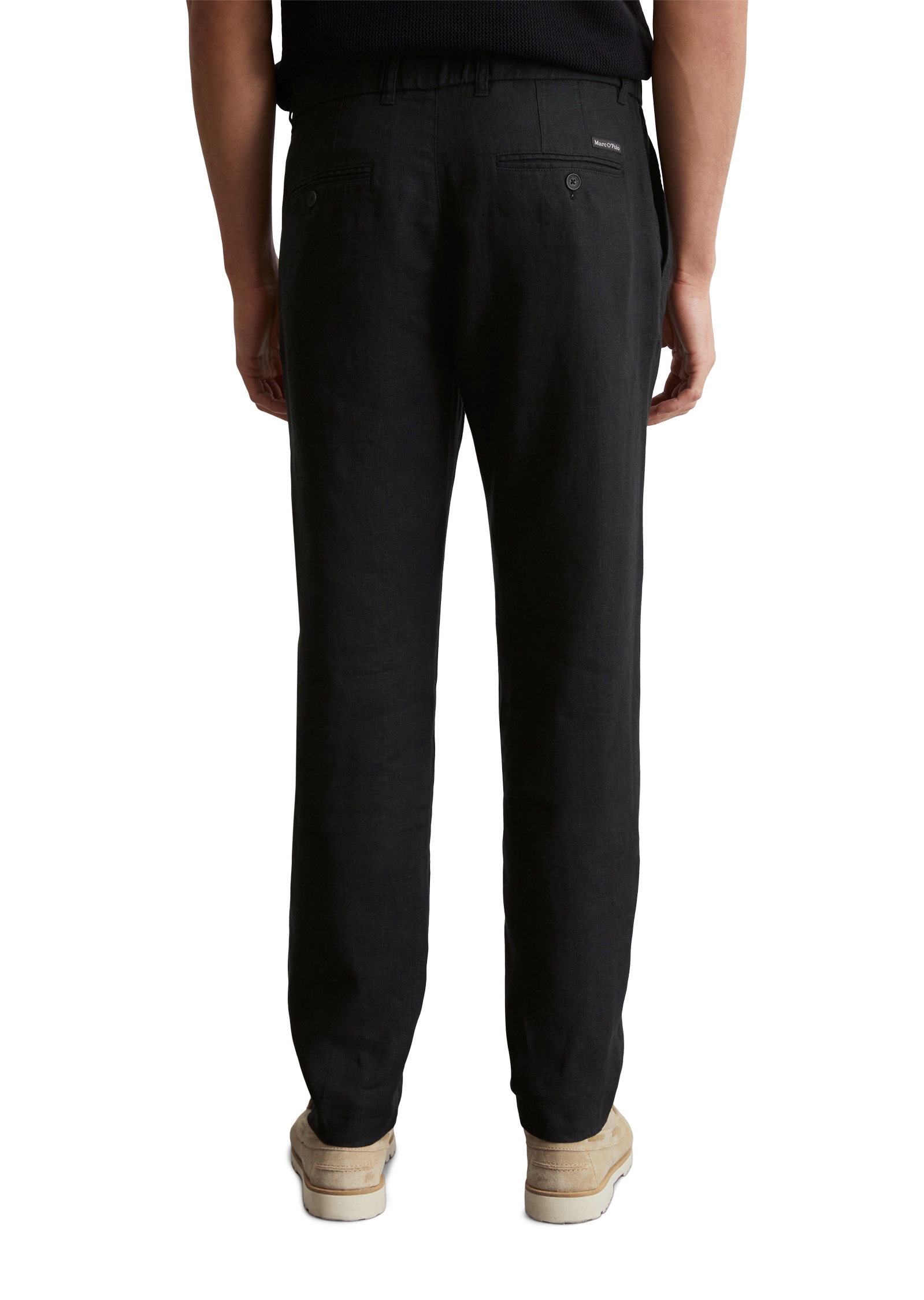 Marc O'Polo Leinenhose »Osby jogger pleats«