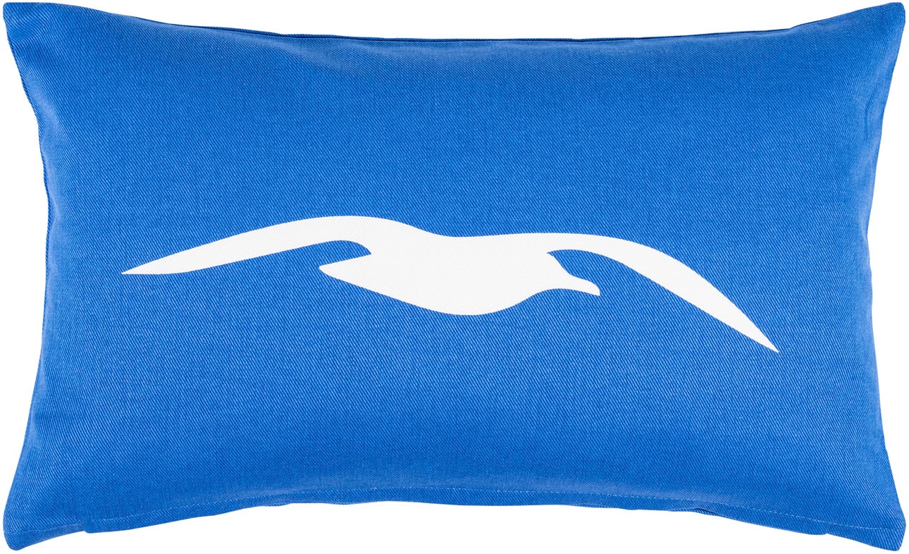 PAD Dekokissen "SEAGULL" Made in Europe, Kissenhülle ohne Füllung, Motiv Möwe, 1 Stück