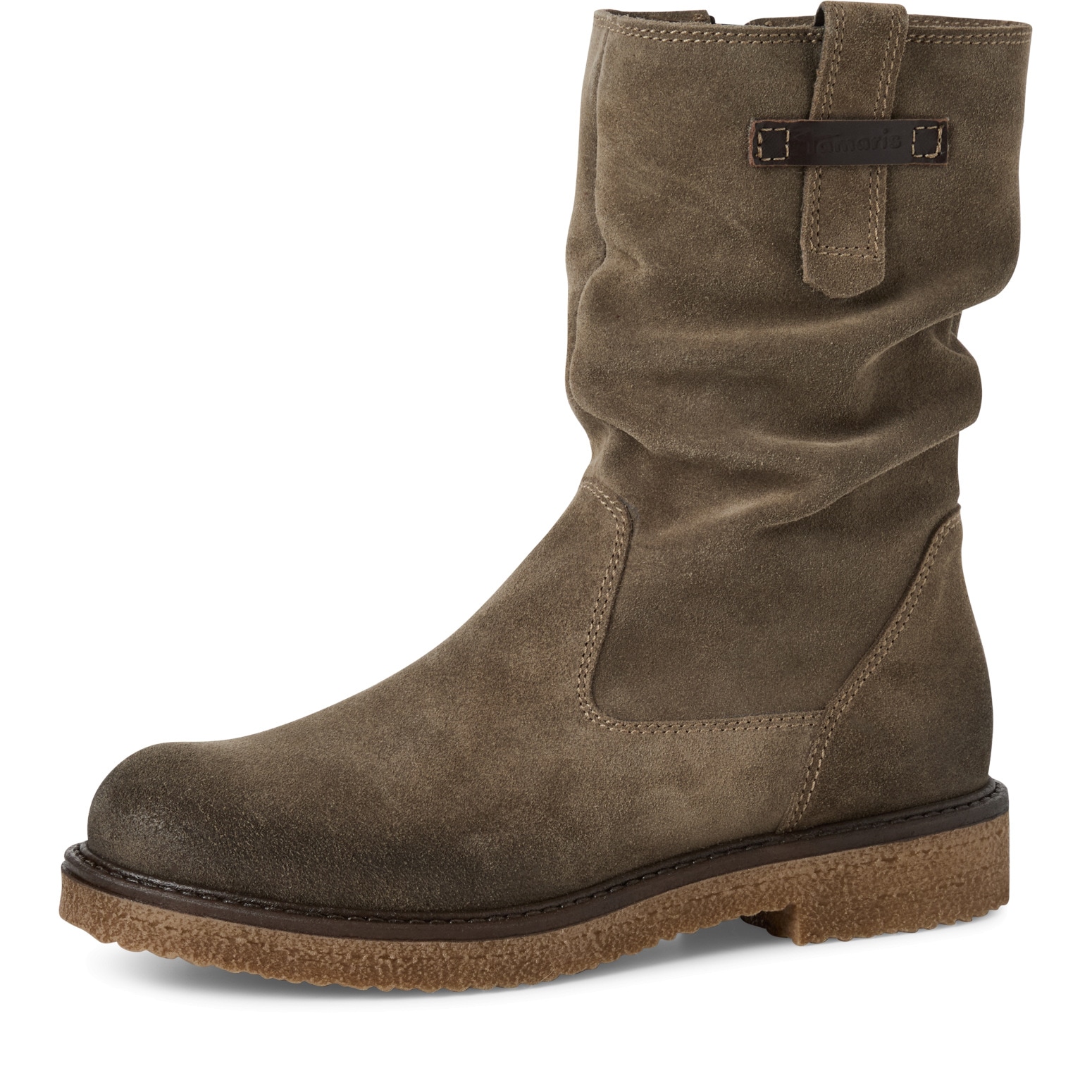 Tamaris Stiefelette, Blockabsatz, Kurzstiefel mit praktischem Innenreißvers günstig online kaufen
