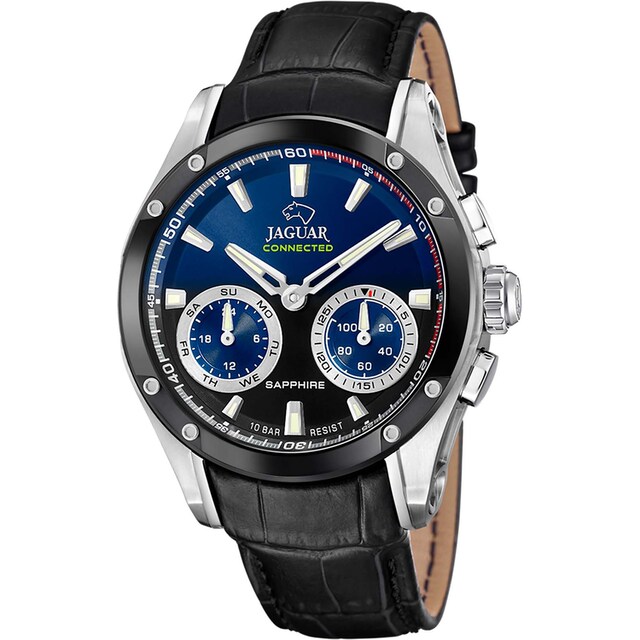 Jaguar Chronograph »Connected, J958/1«, (Set, 3 tlg., mit Wechselband und  Werkzeug), ideal auch als Geschenk ▷ für | BAUR