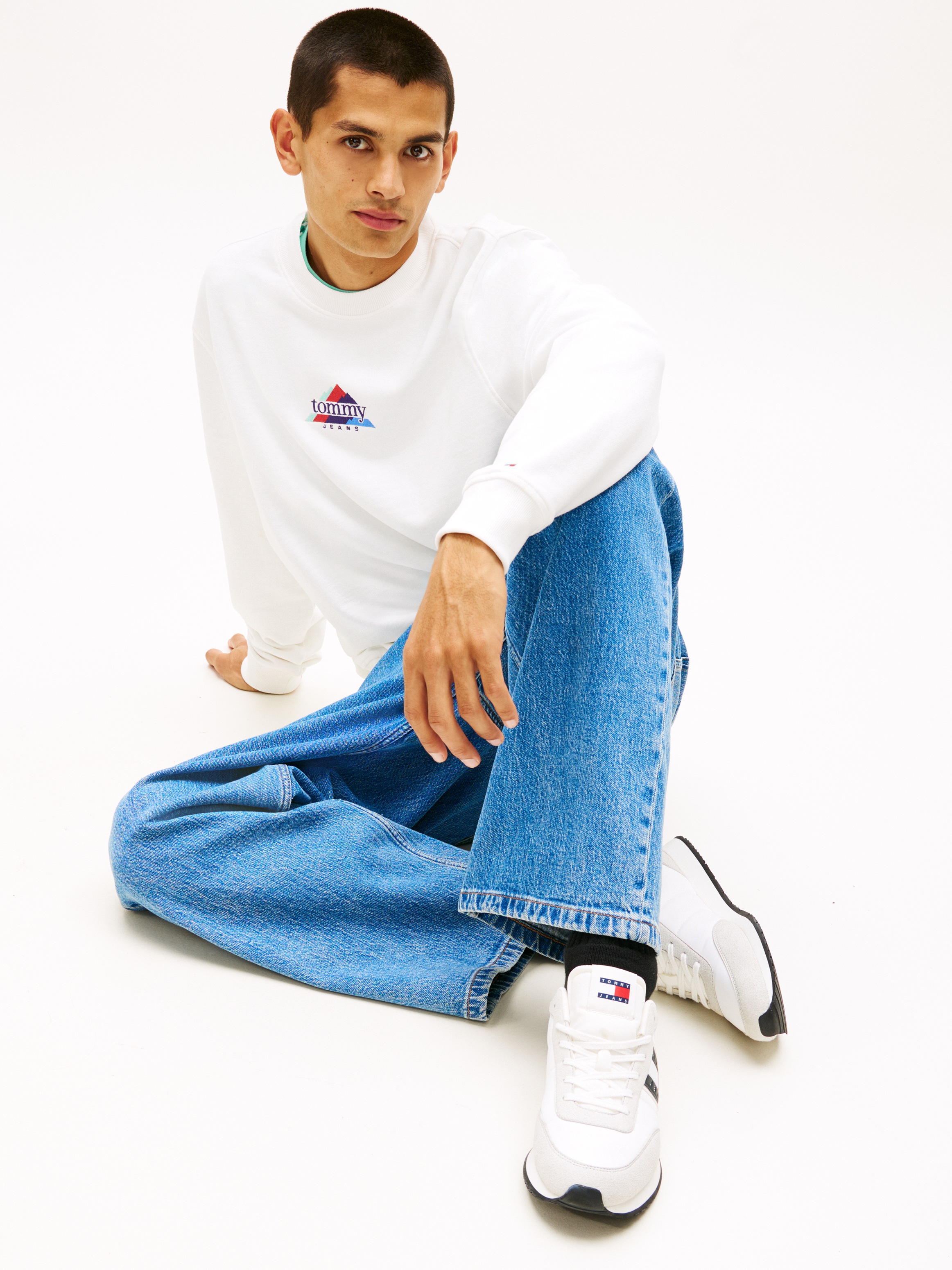 Tommy Jeans Sneaker "TJM CLASSIC RUNNER" Freizeitschuh, Halbschuh, Schnürer günstig online kaufen