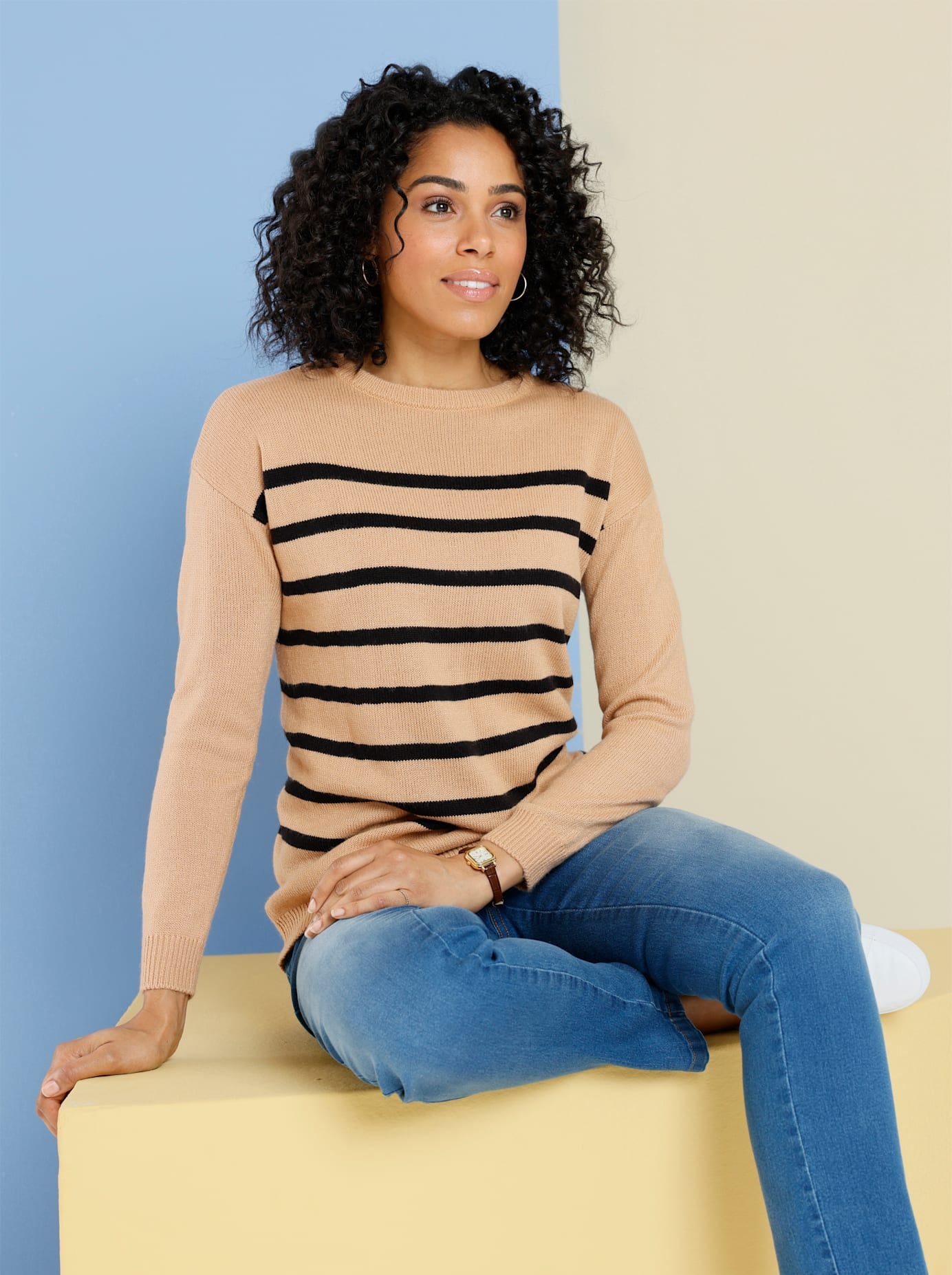 Classic Basics Strickpullover "Langarm-Pullover" günstig online kaufen