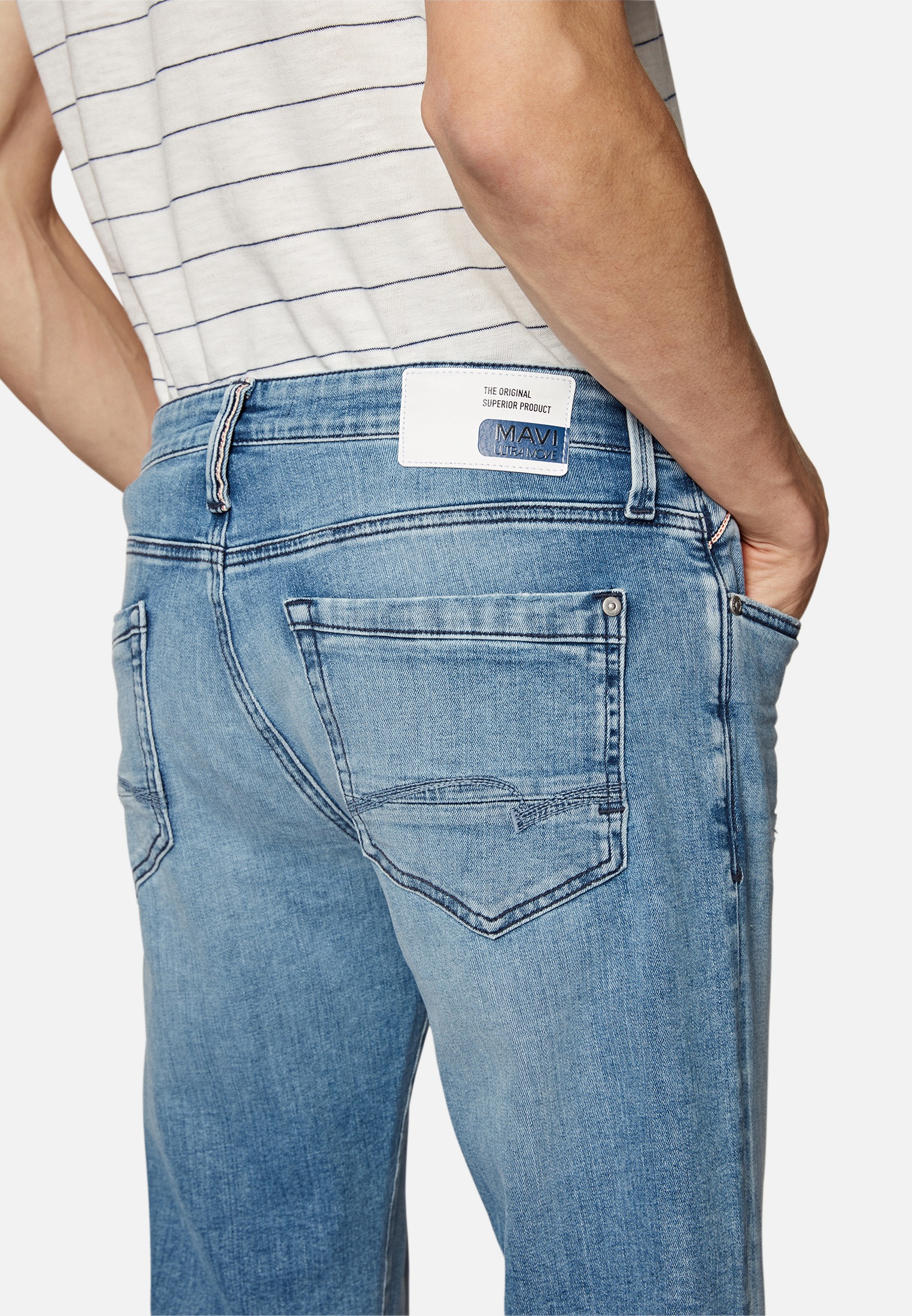 Mavi Skinny-fit-Jeans »YVES«, Schmaler Schnitt