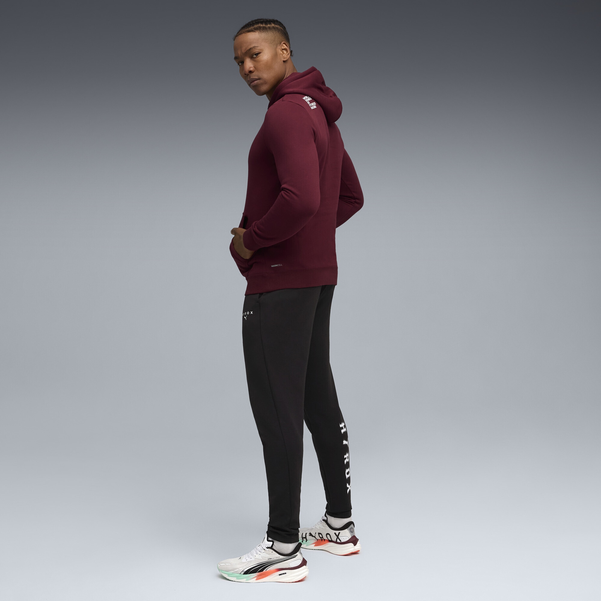 PUMA Sweatshirt »PUMA x HYROX Heavyweight Hoodie Herren«