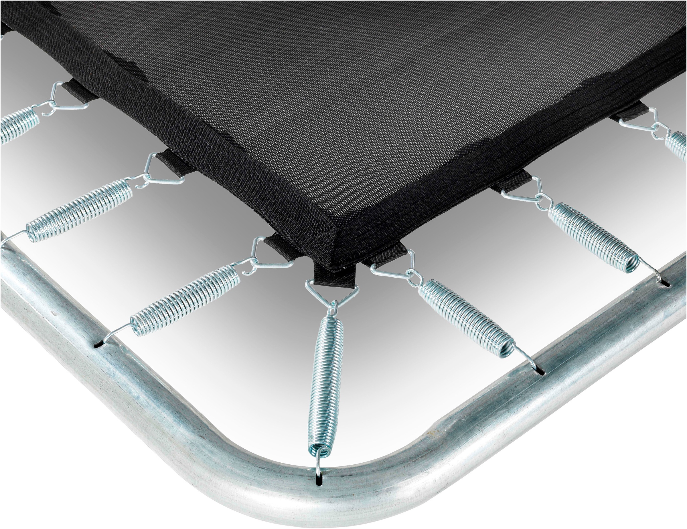 EXIT Gartentrampolin »Silhouette, schwarz«, mit Sicherheitsnetz