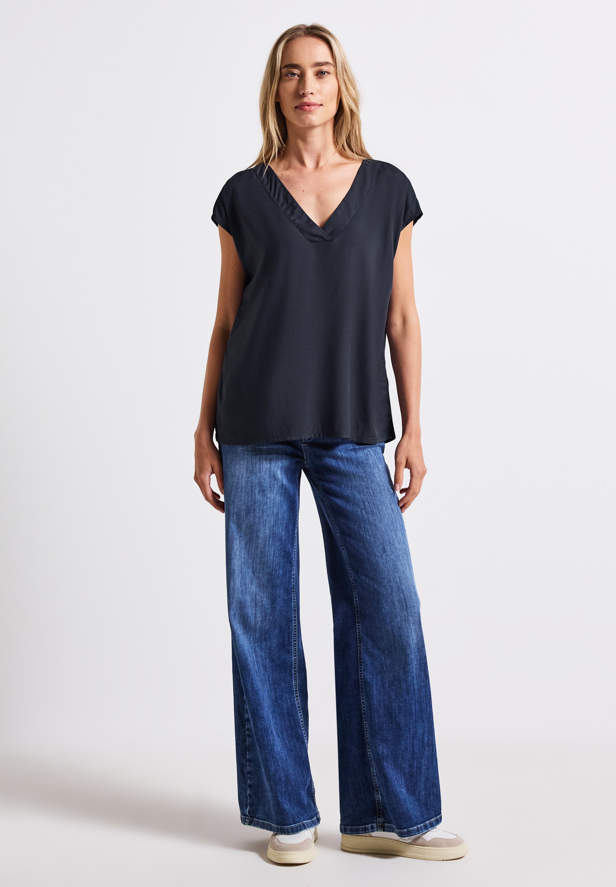 STREET ONE Shirtbluse, aus softer Viskose