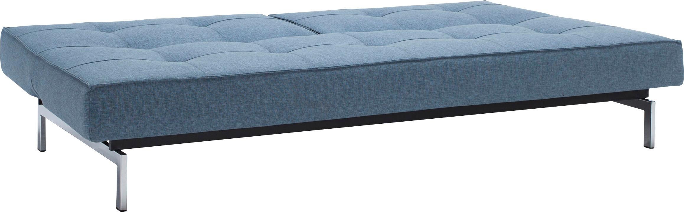 INNOVATION LIVING ™ Schlafsofa »Splitback«, mit chromglänzenden Beinen, in skandinavischen Design